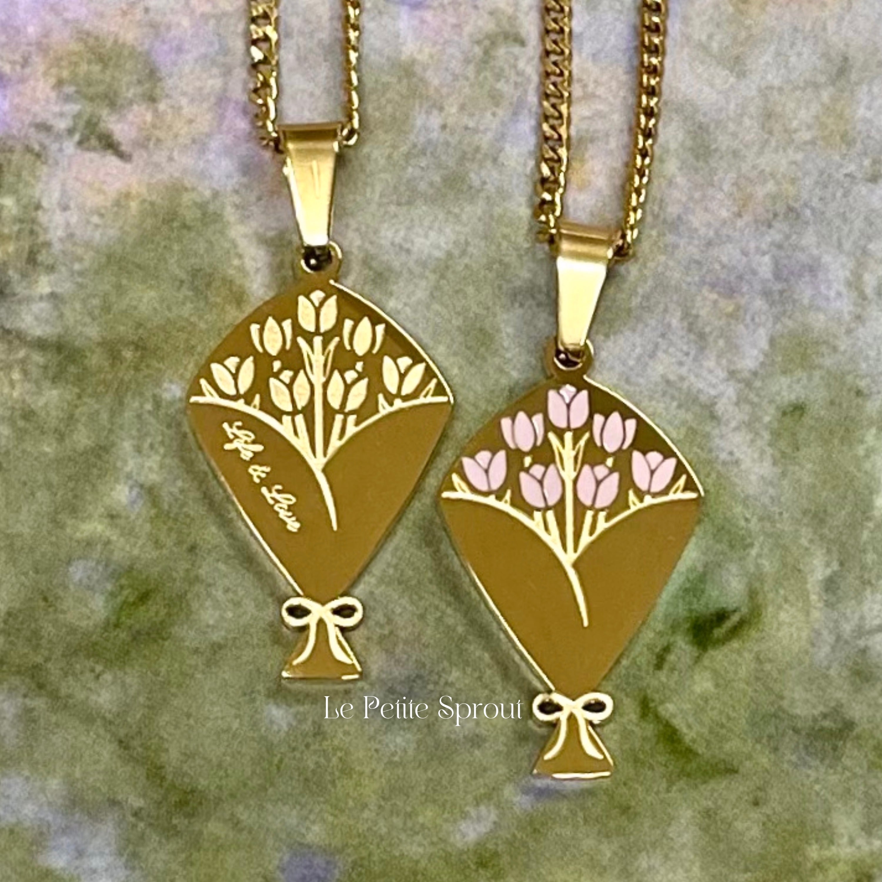 Life & Love Bouquet Necklace