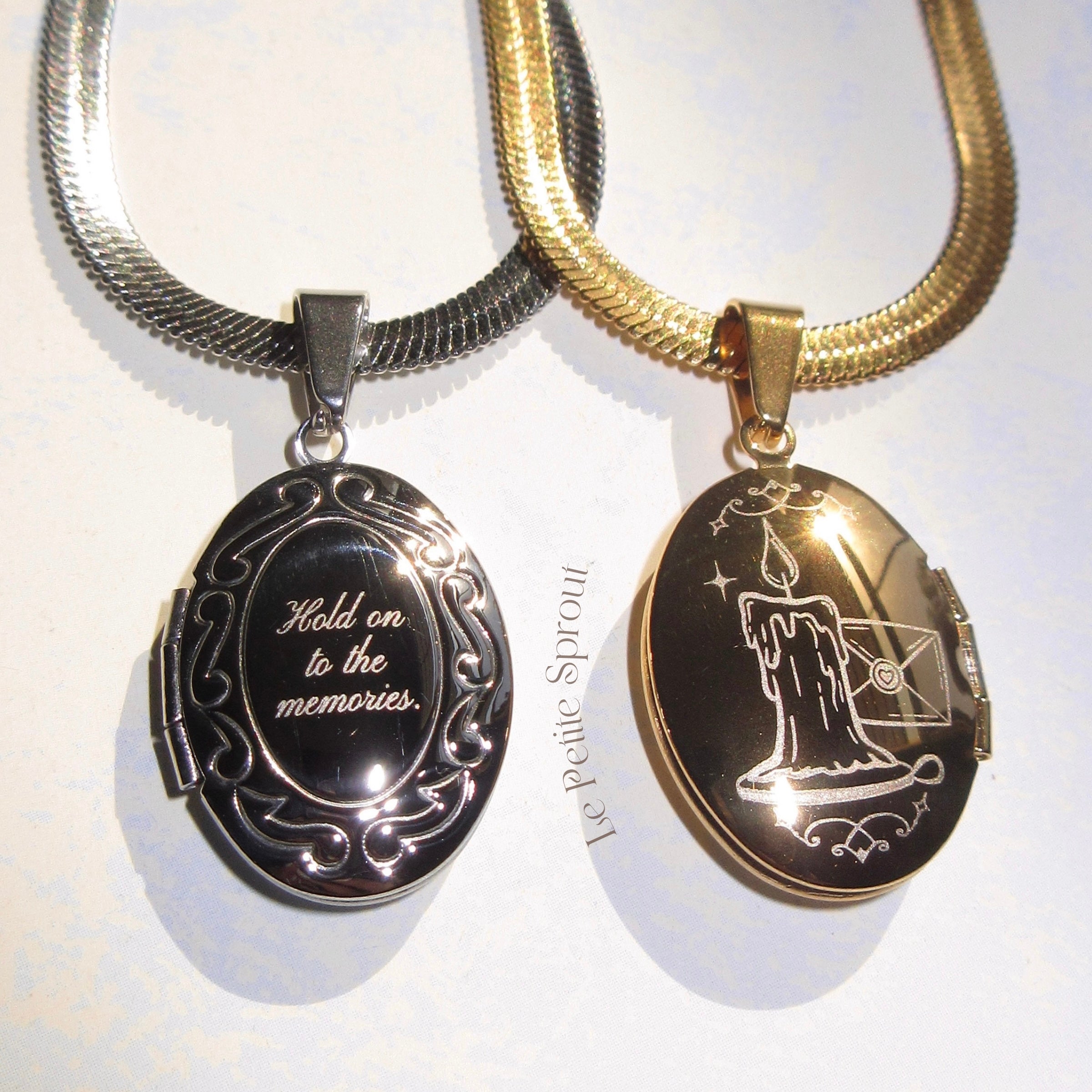 Hold on to Memories Locket Necklace