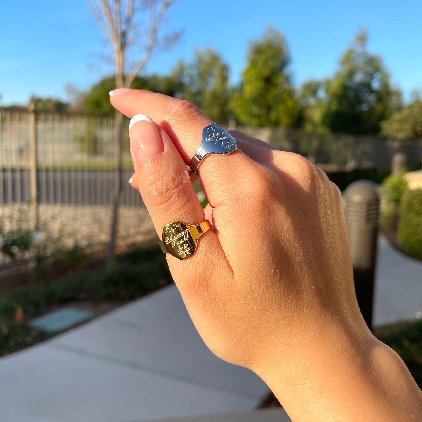 Believe Me Ring