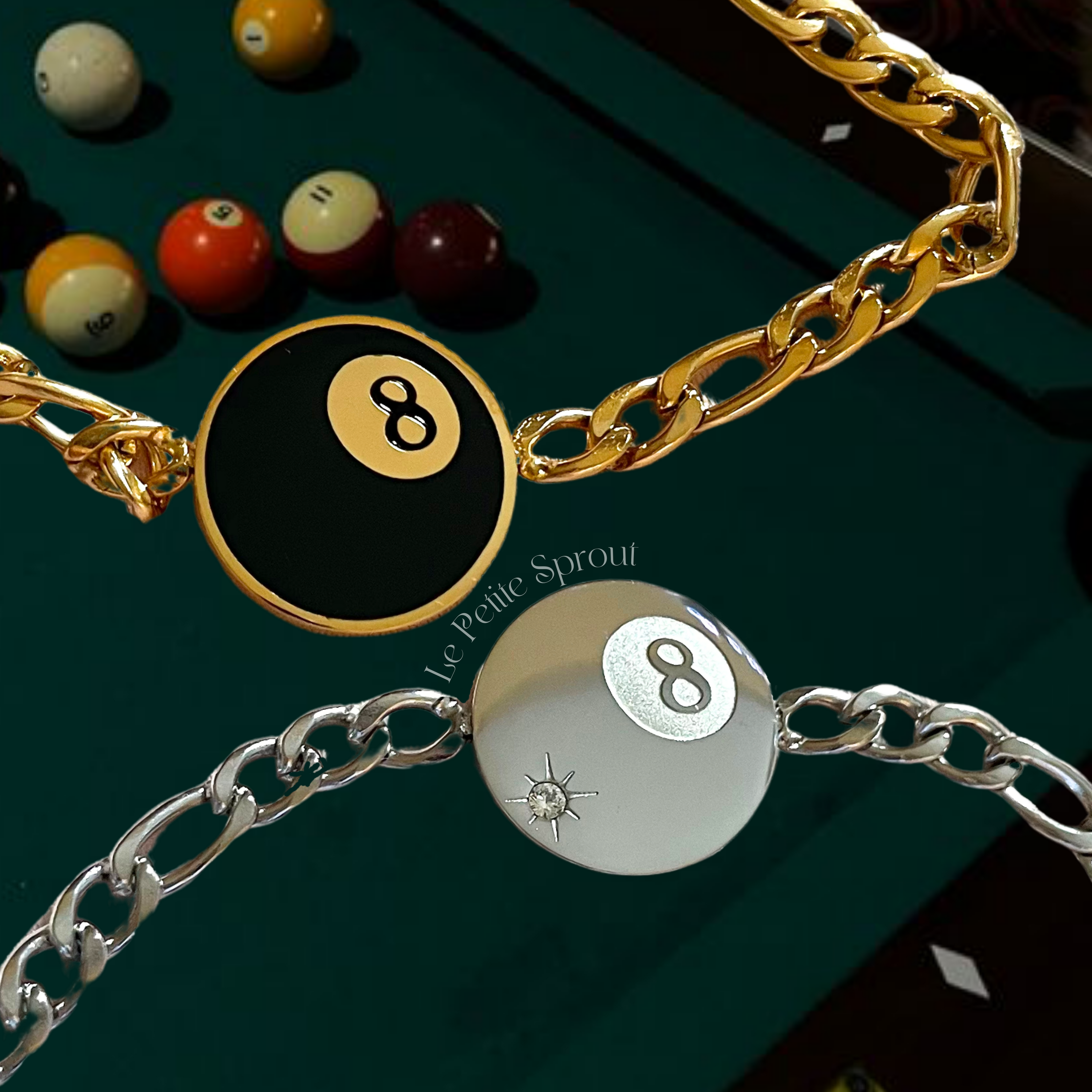 8 Ball Necklace