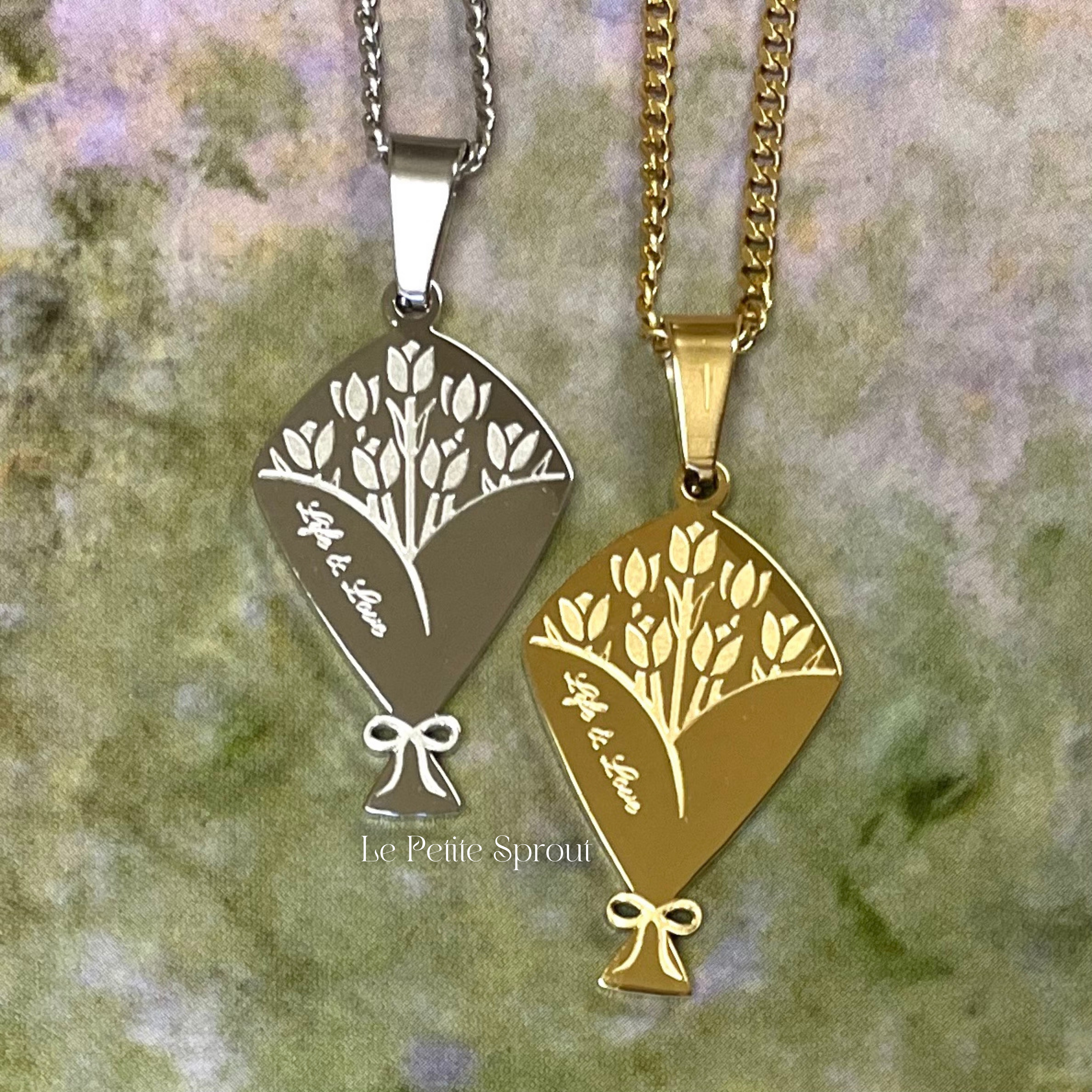 Life & Love Bouquet Necklace