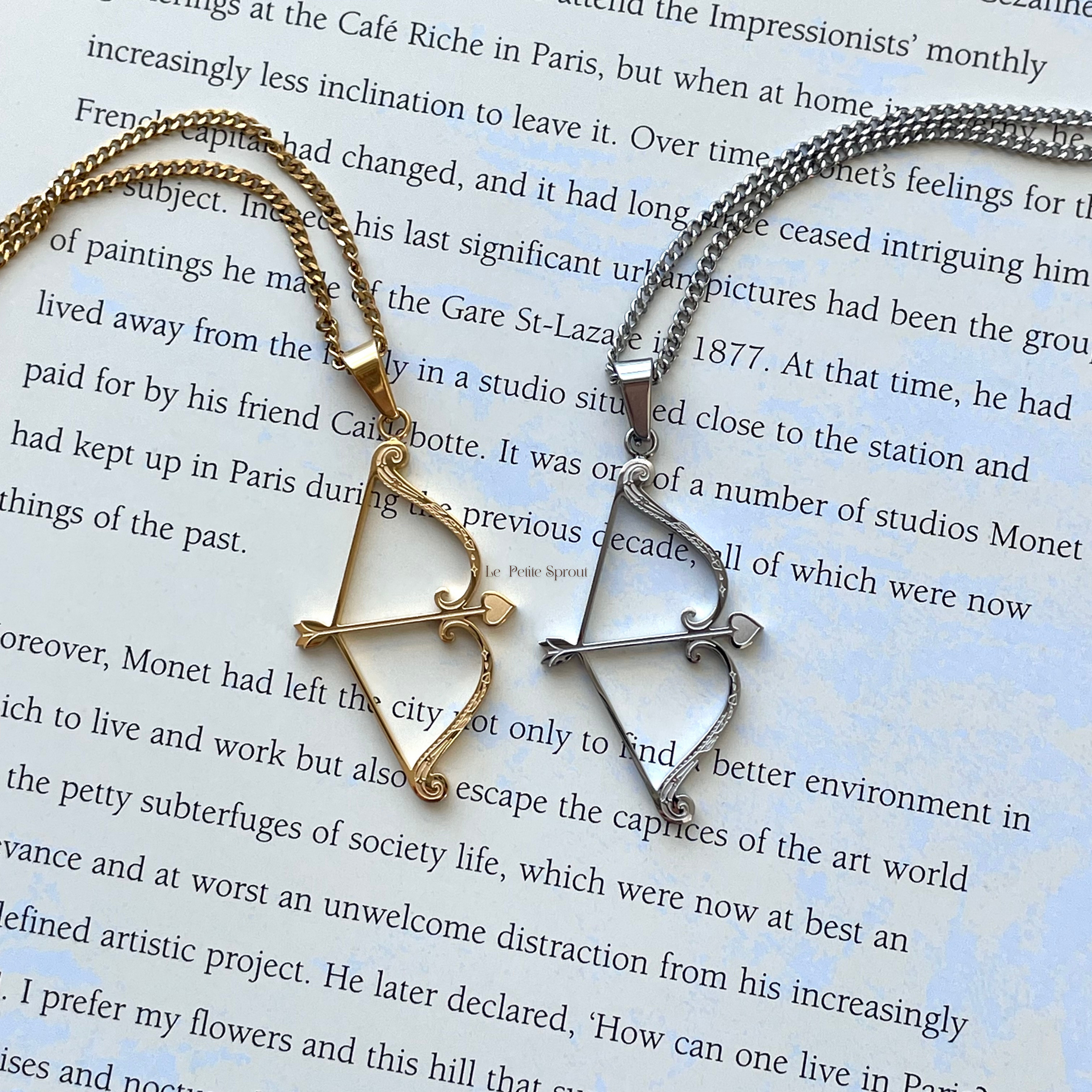 Archer's Love Double-Sided Necklace