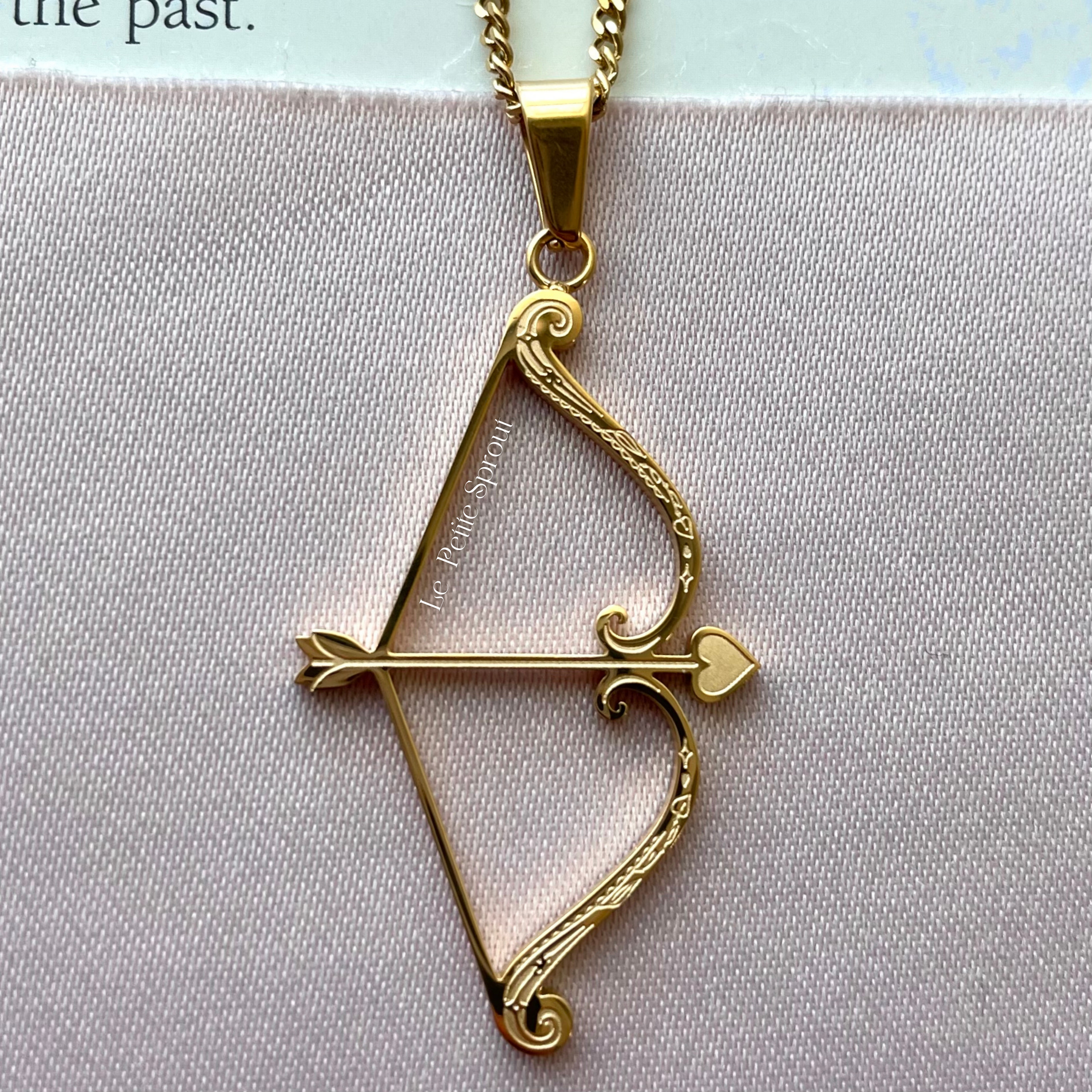 Archer's Love Double-Sided Necklace