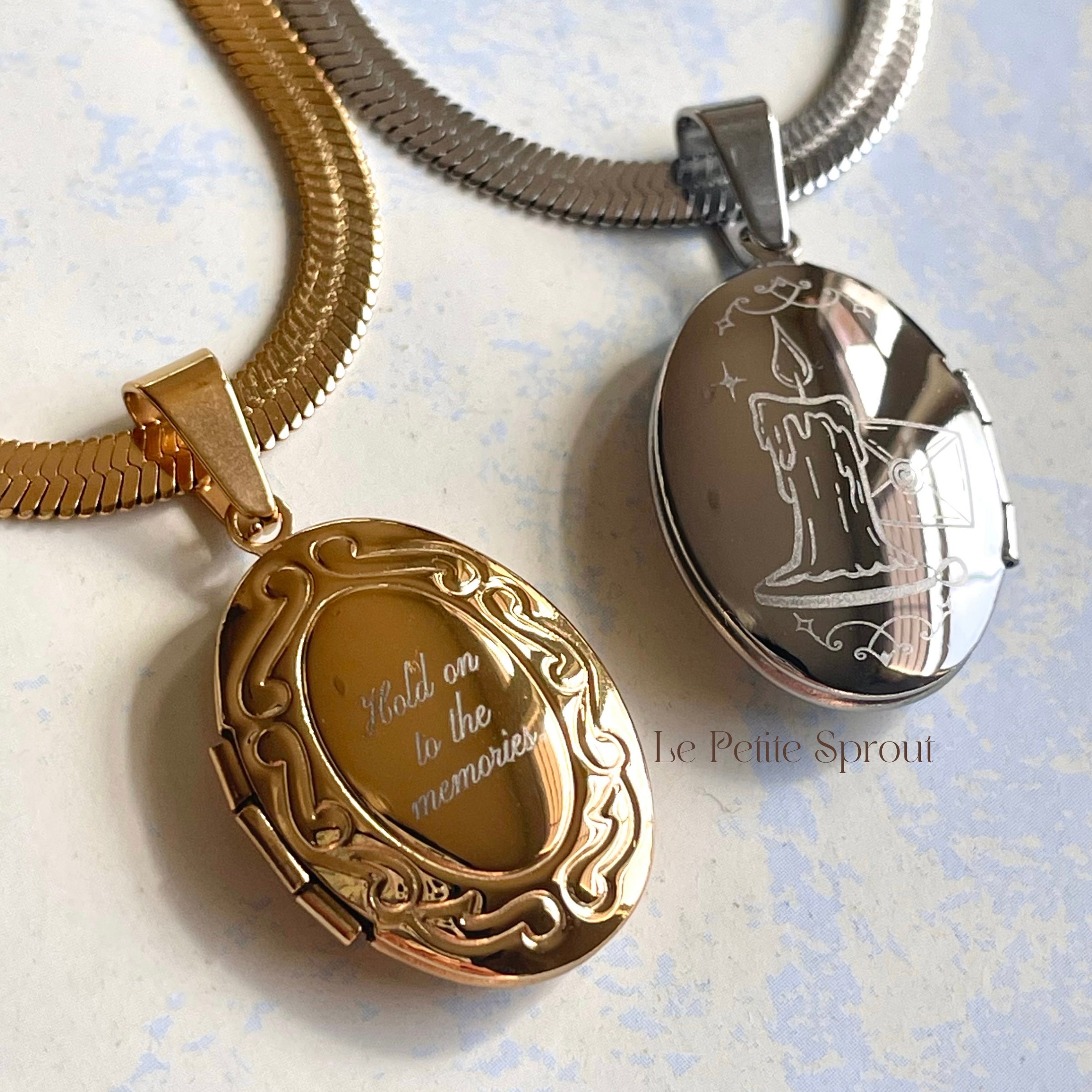 Hold on to Memories Locket Necklace