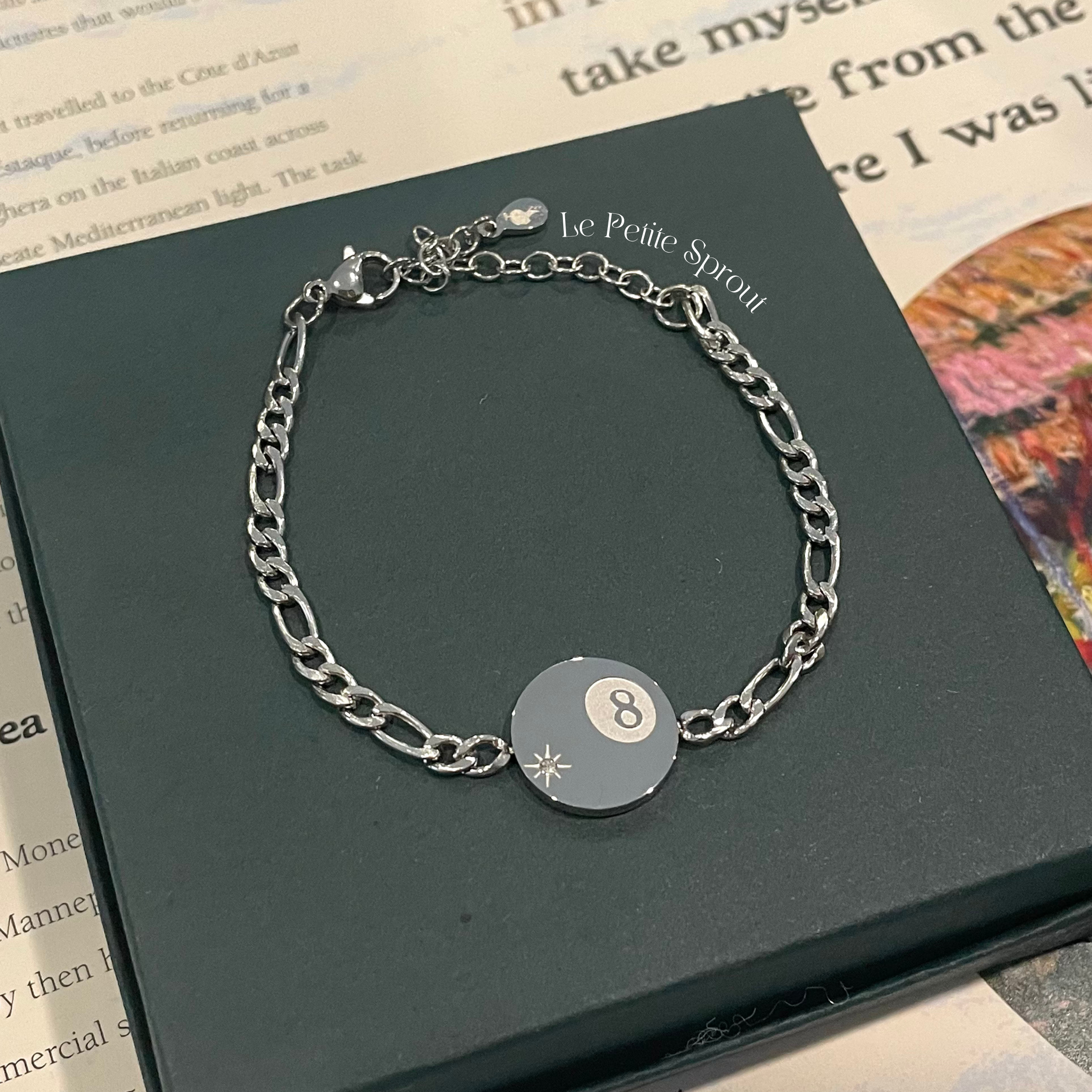 8 Ball Double-Sided Bracelet