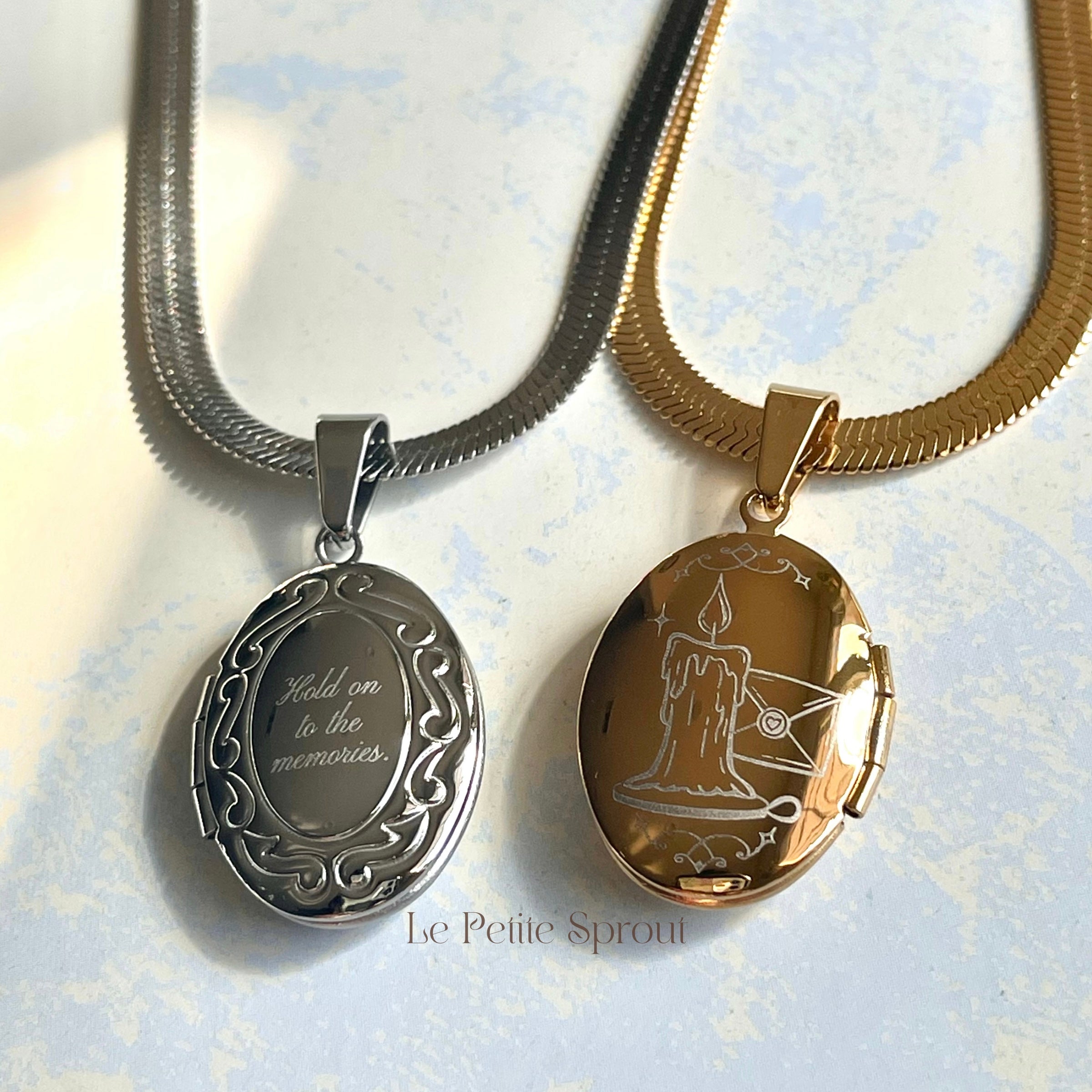 Hold on to Memories Locket Necklace