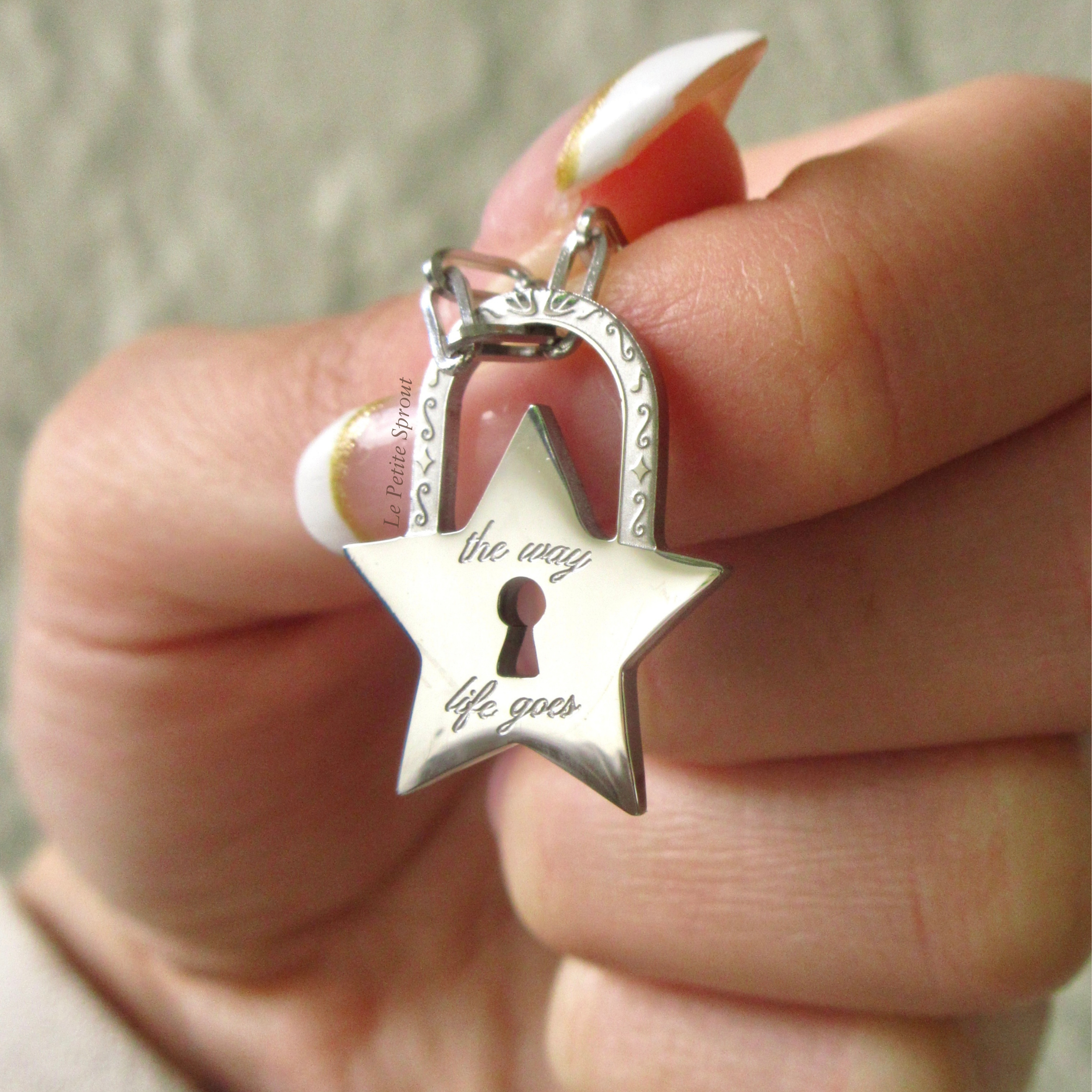 Star Lock Necklace