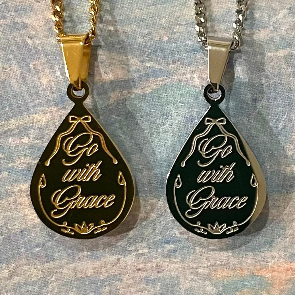 Crystal Clean Double-Sided Necklace