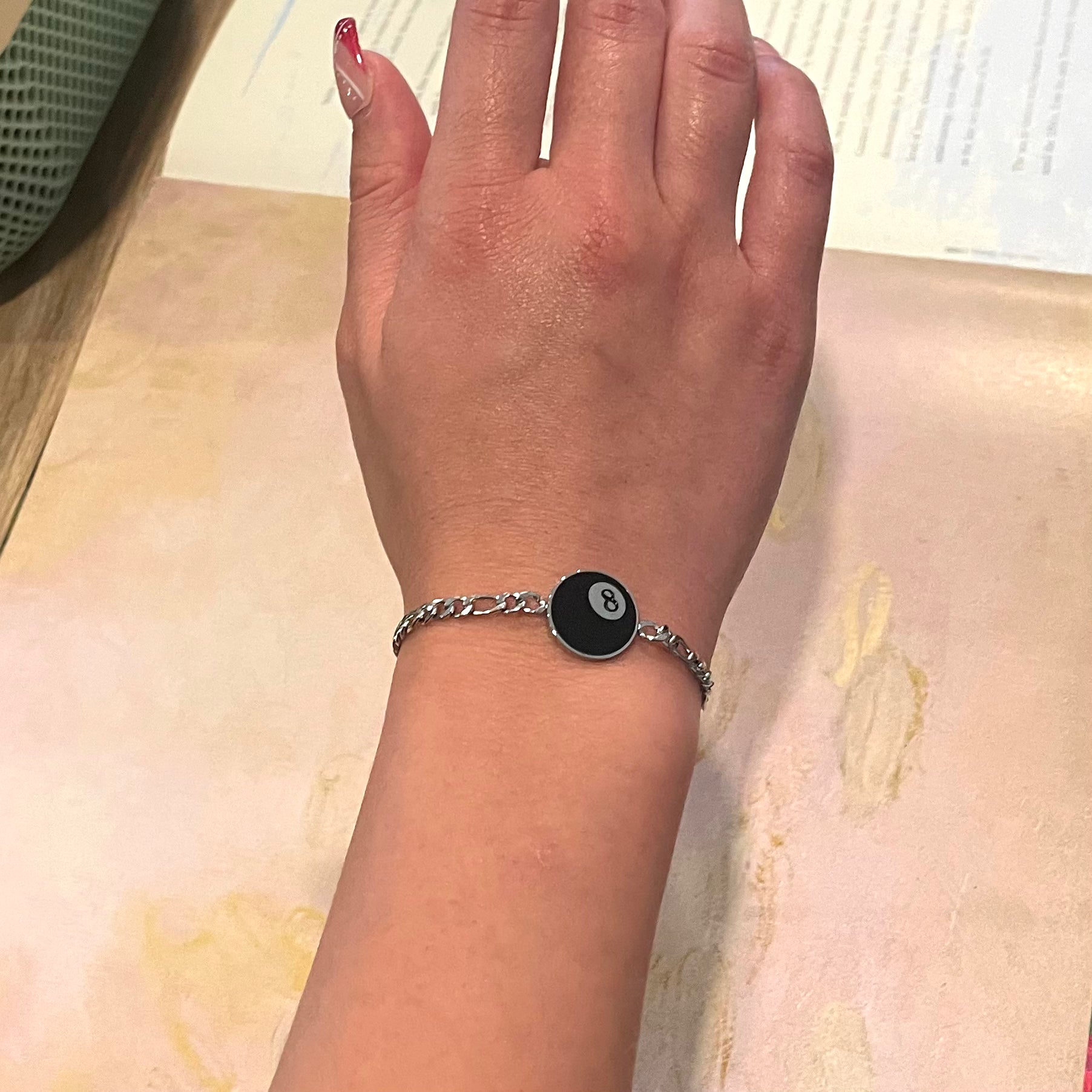 8 Ball Double-Sided Bracelet