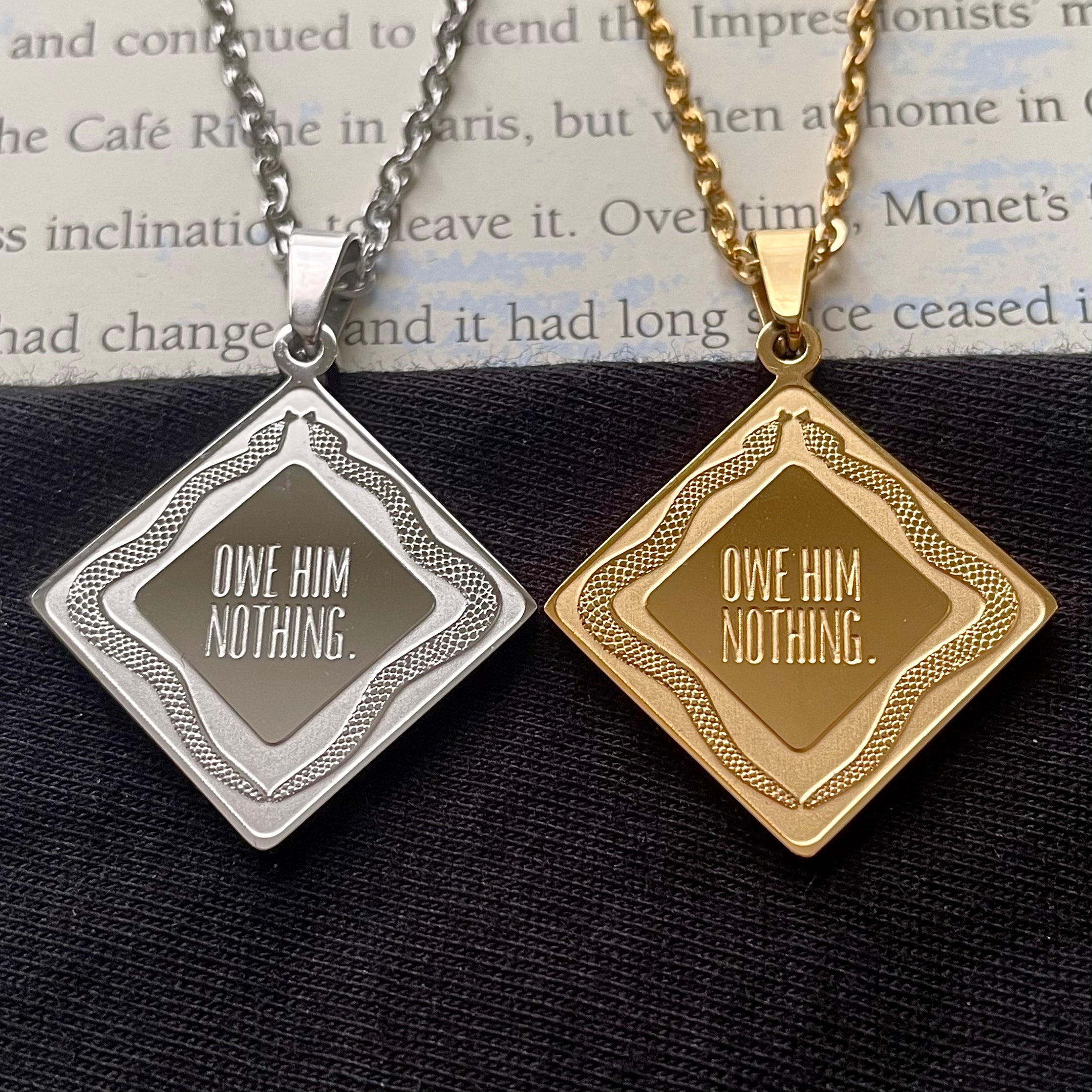 Owe Nothing Necklace