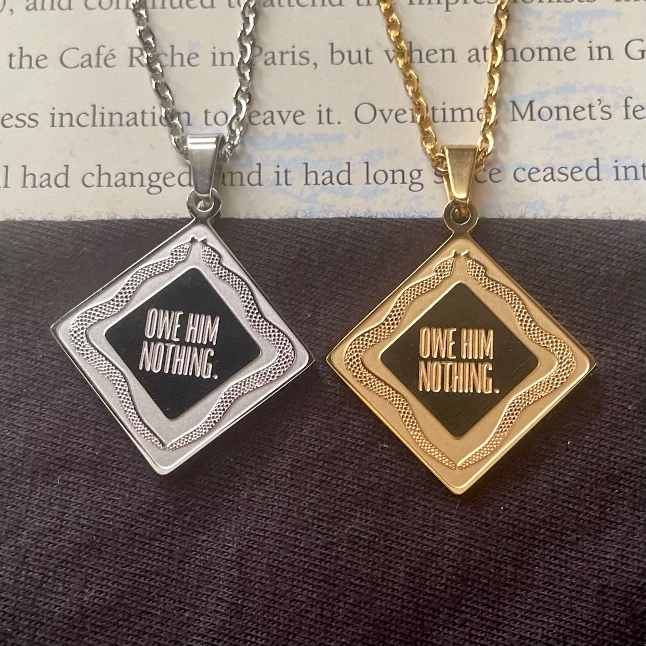 Owe Nothing Necklace