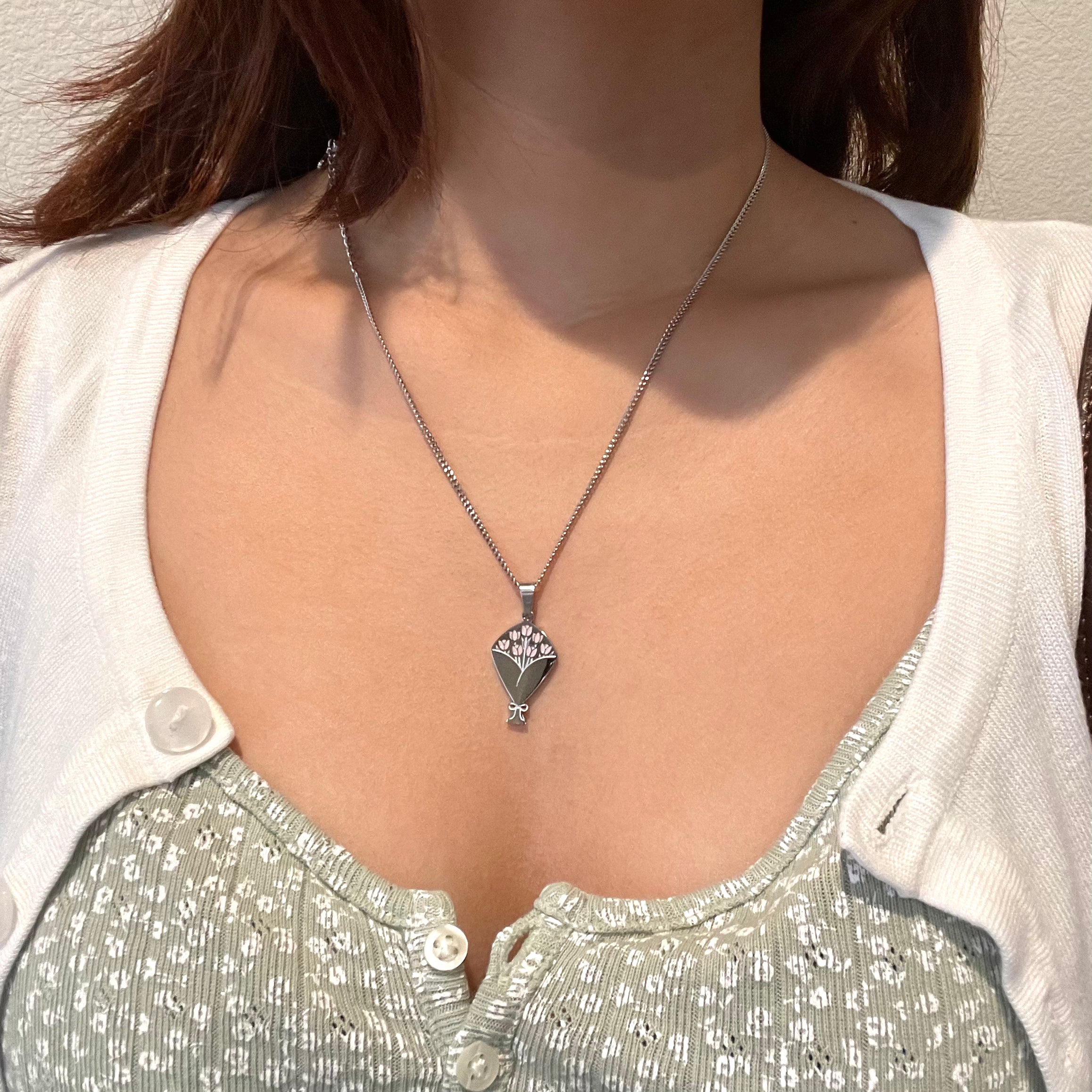 Life & Love Bouquet Necklace