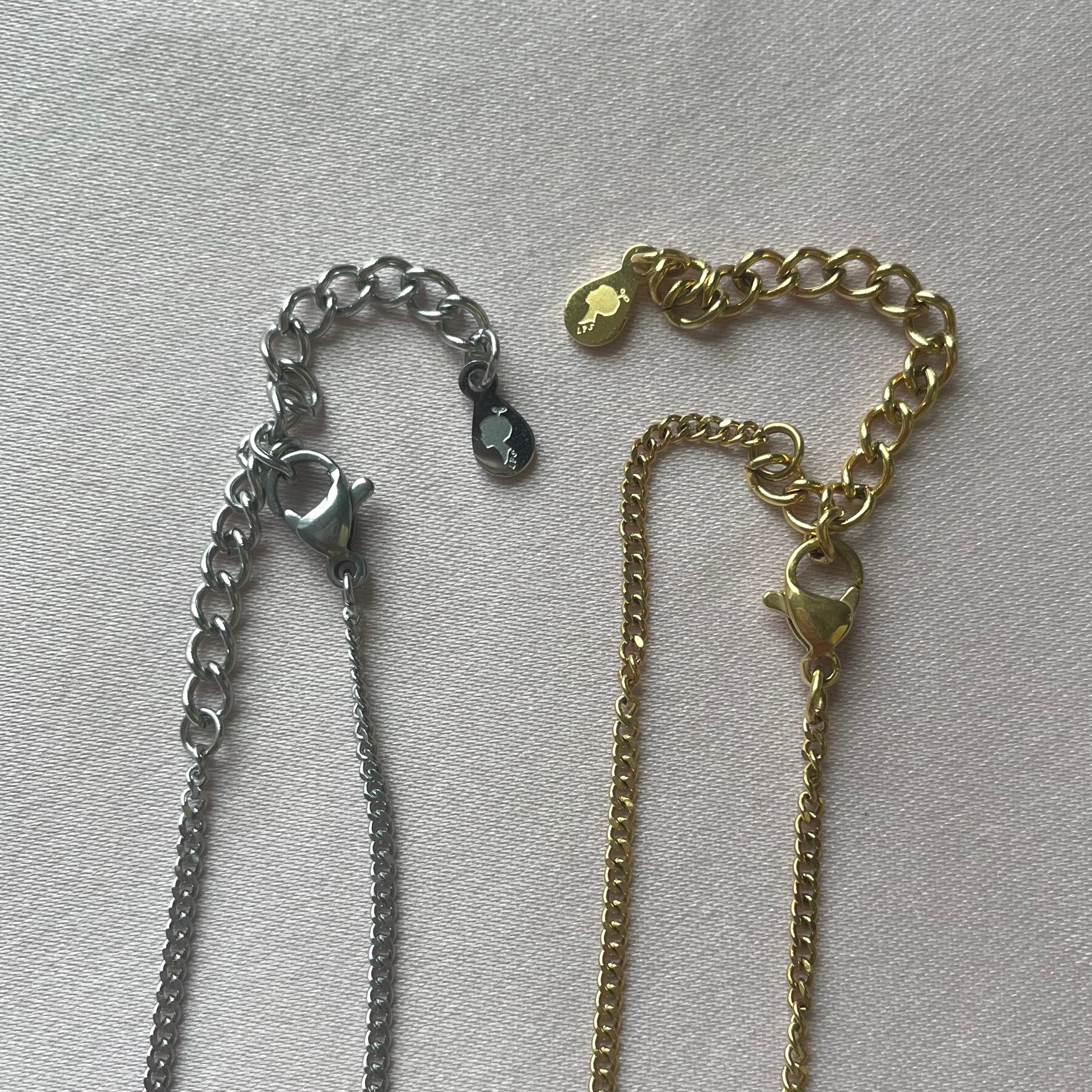 Stella Double-Sided Light Shell Necklace