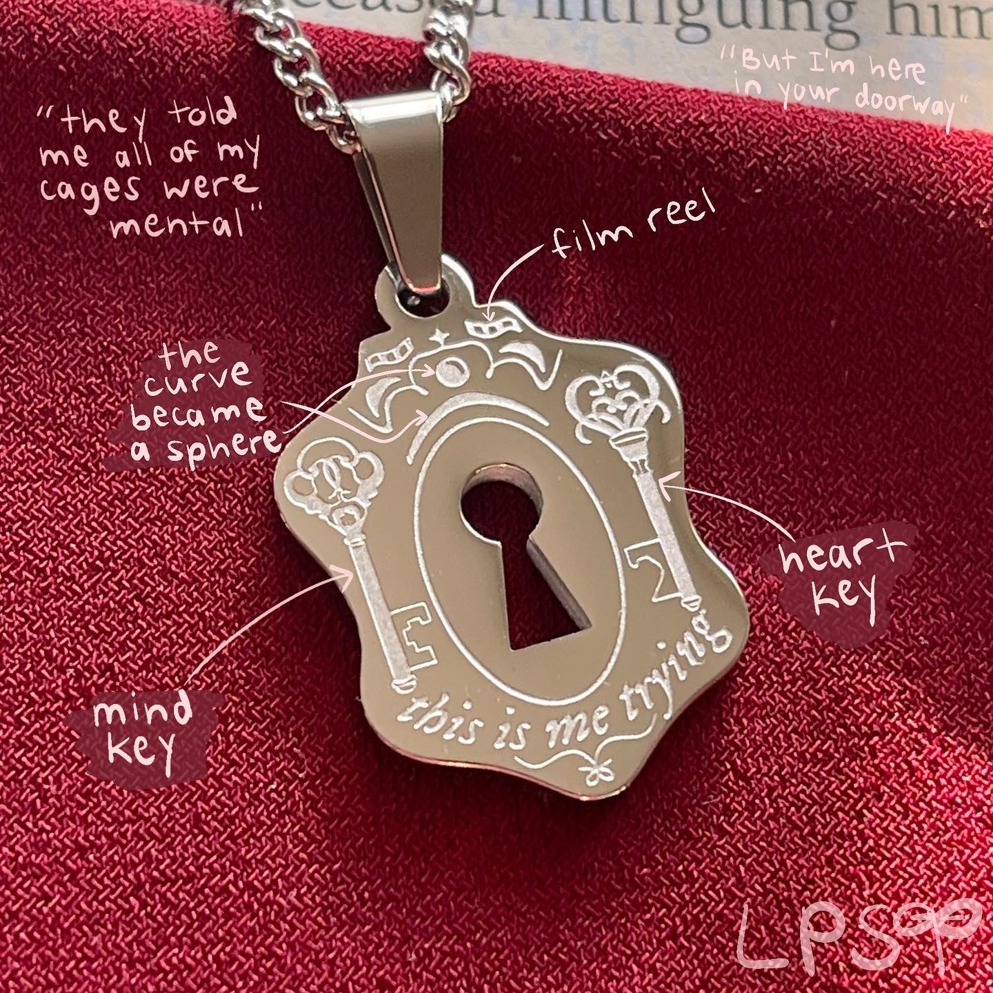 Keyhole Necklace