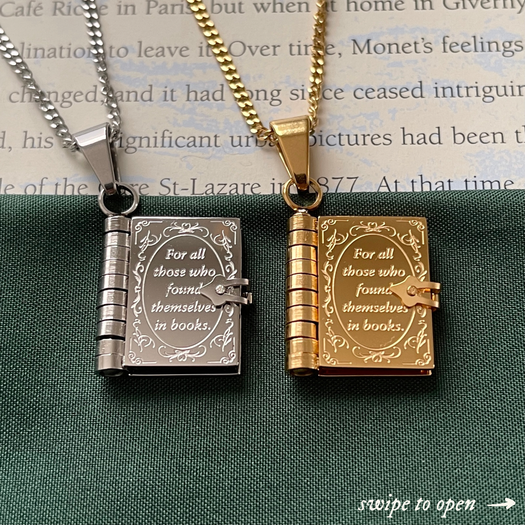 The Catcher in the Rye Miniature Book Necklace Keychain – FromNewLeaf