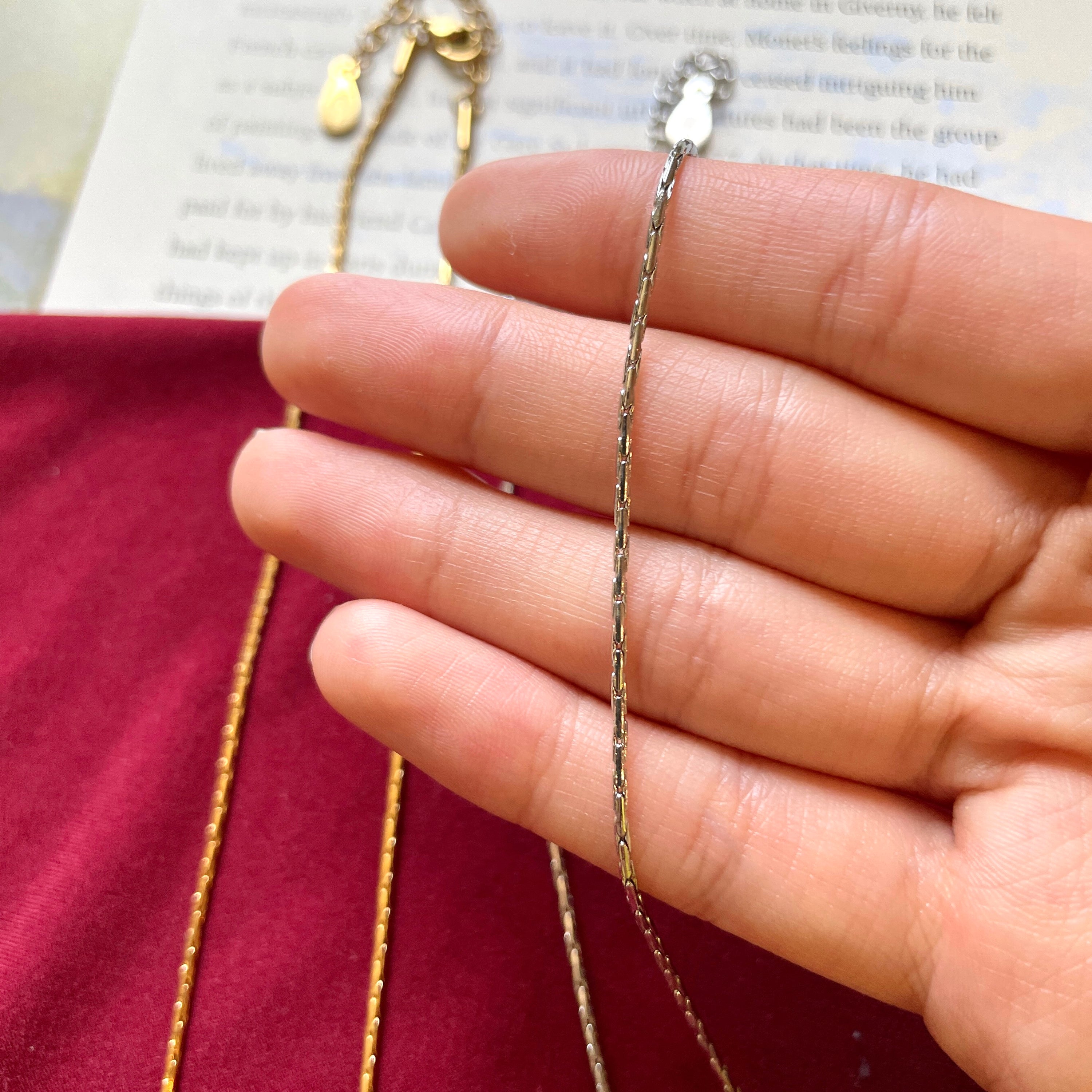 In This World Double-Sided Necklace