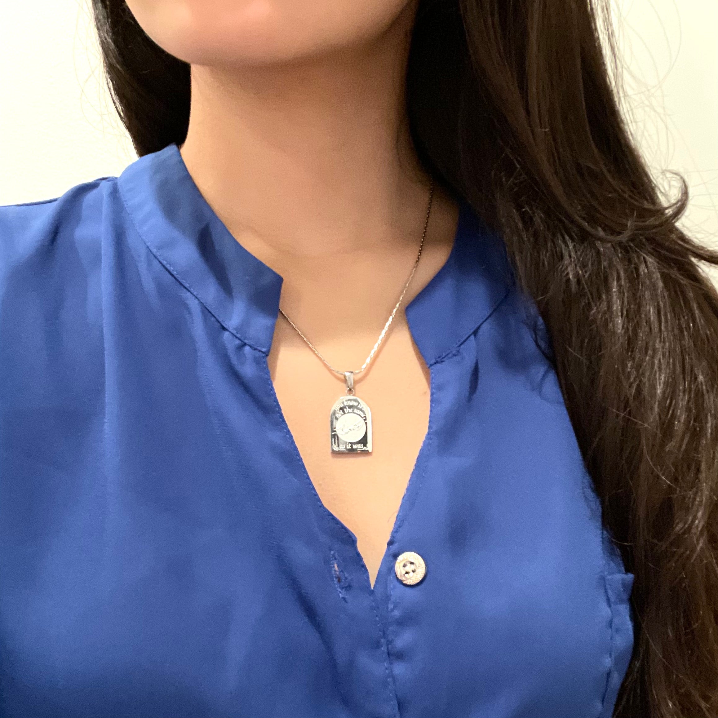 In This World Double-Sided Necklace