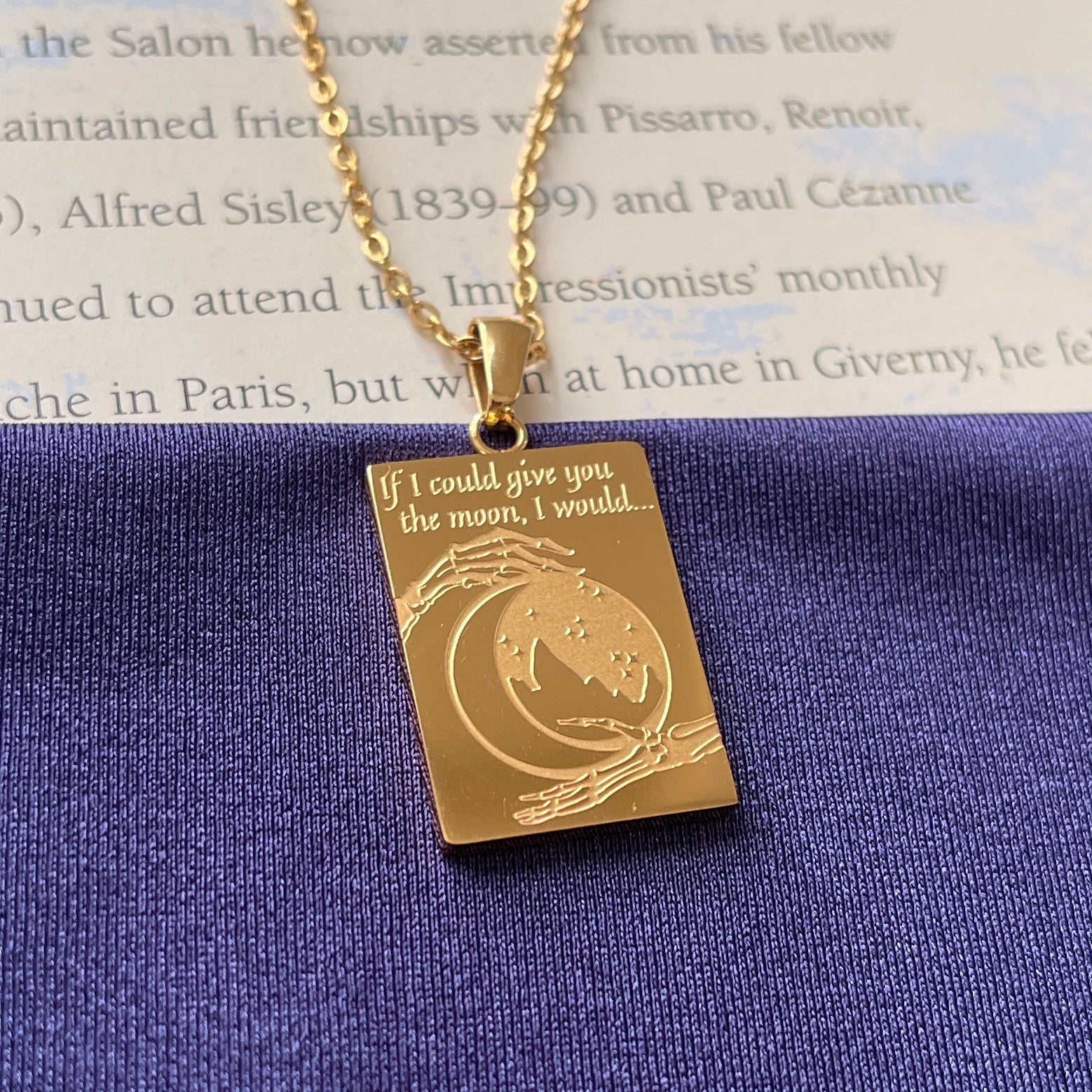 Give the Moon Necklace