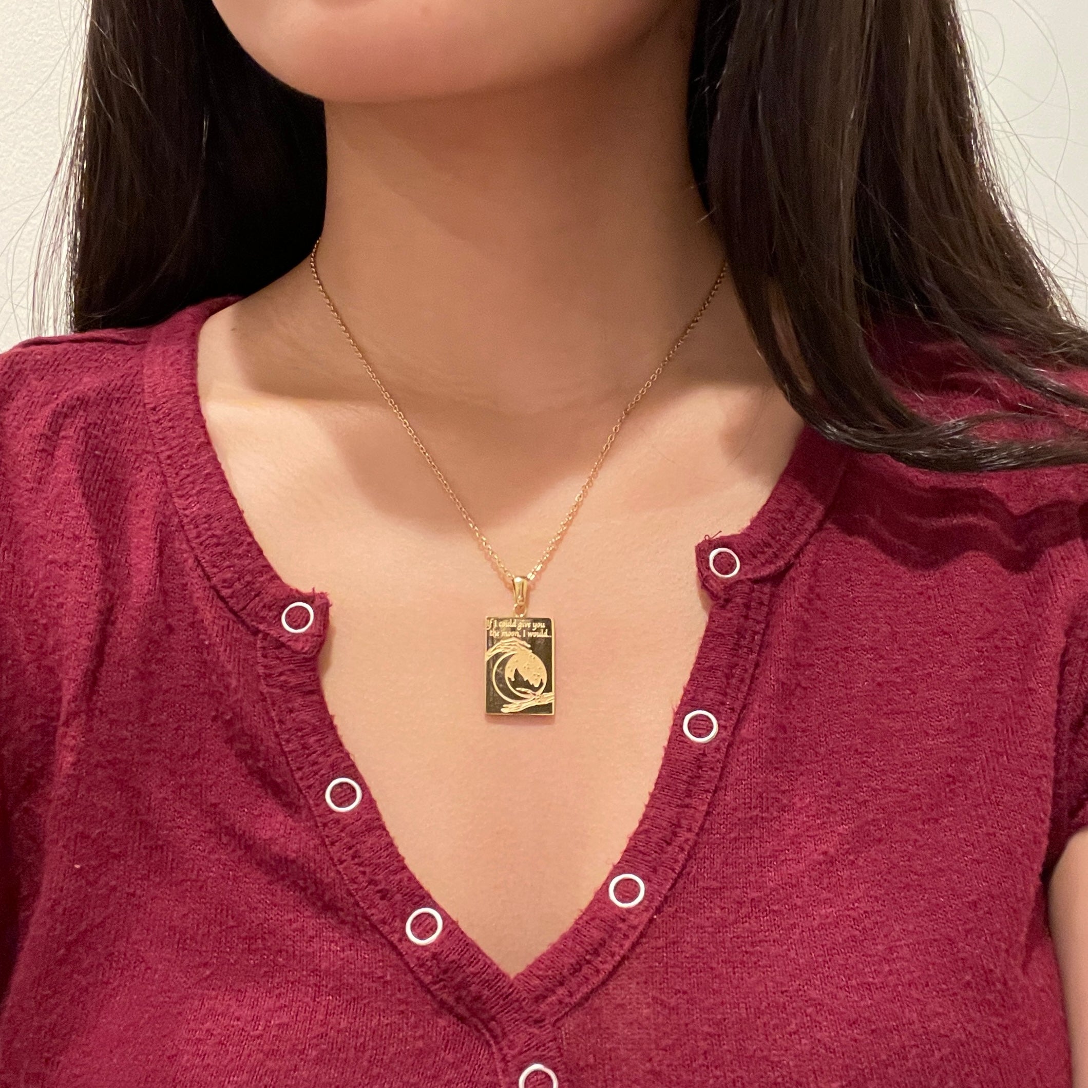 Give the Moon Necklace
