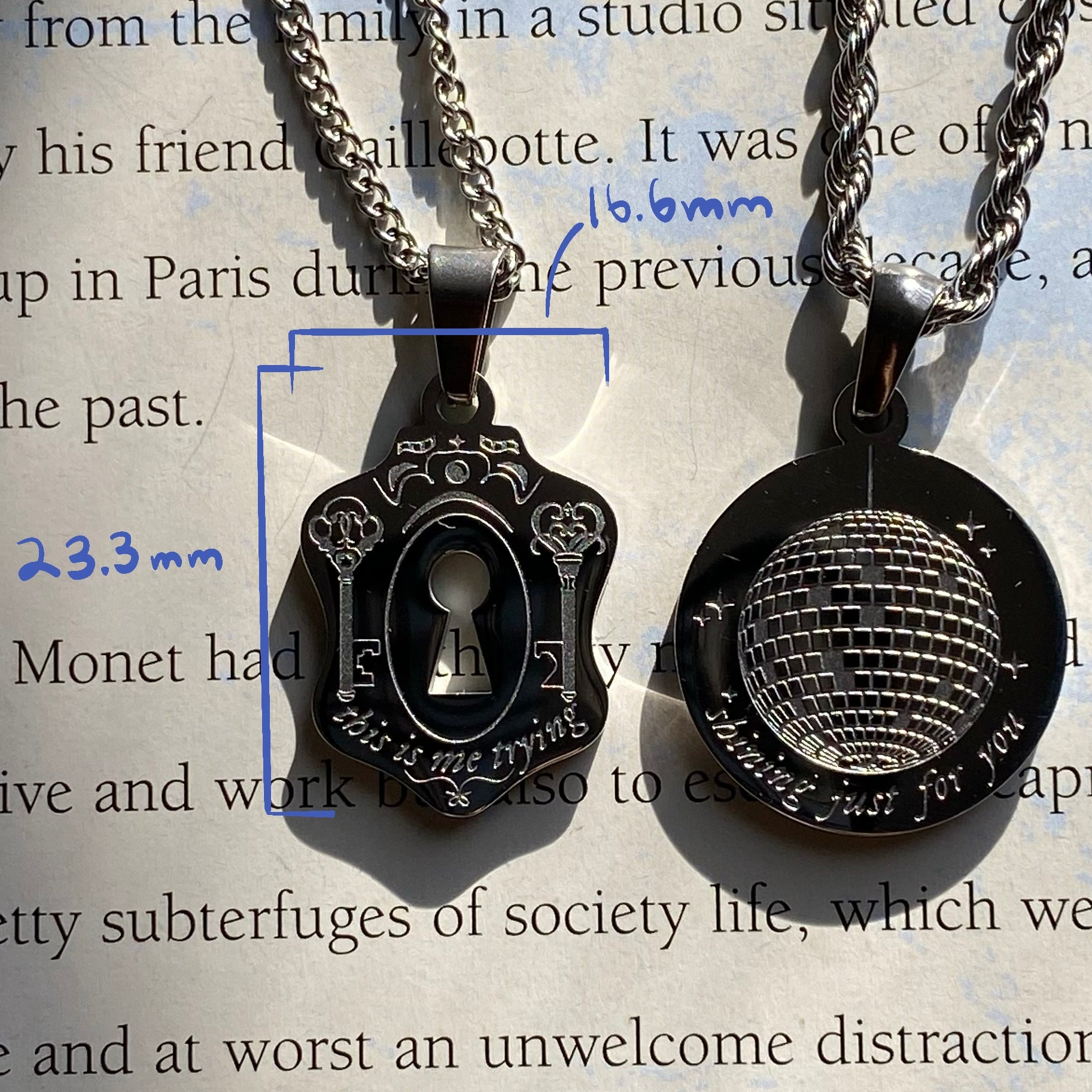 Keyhole Necklace