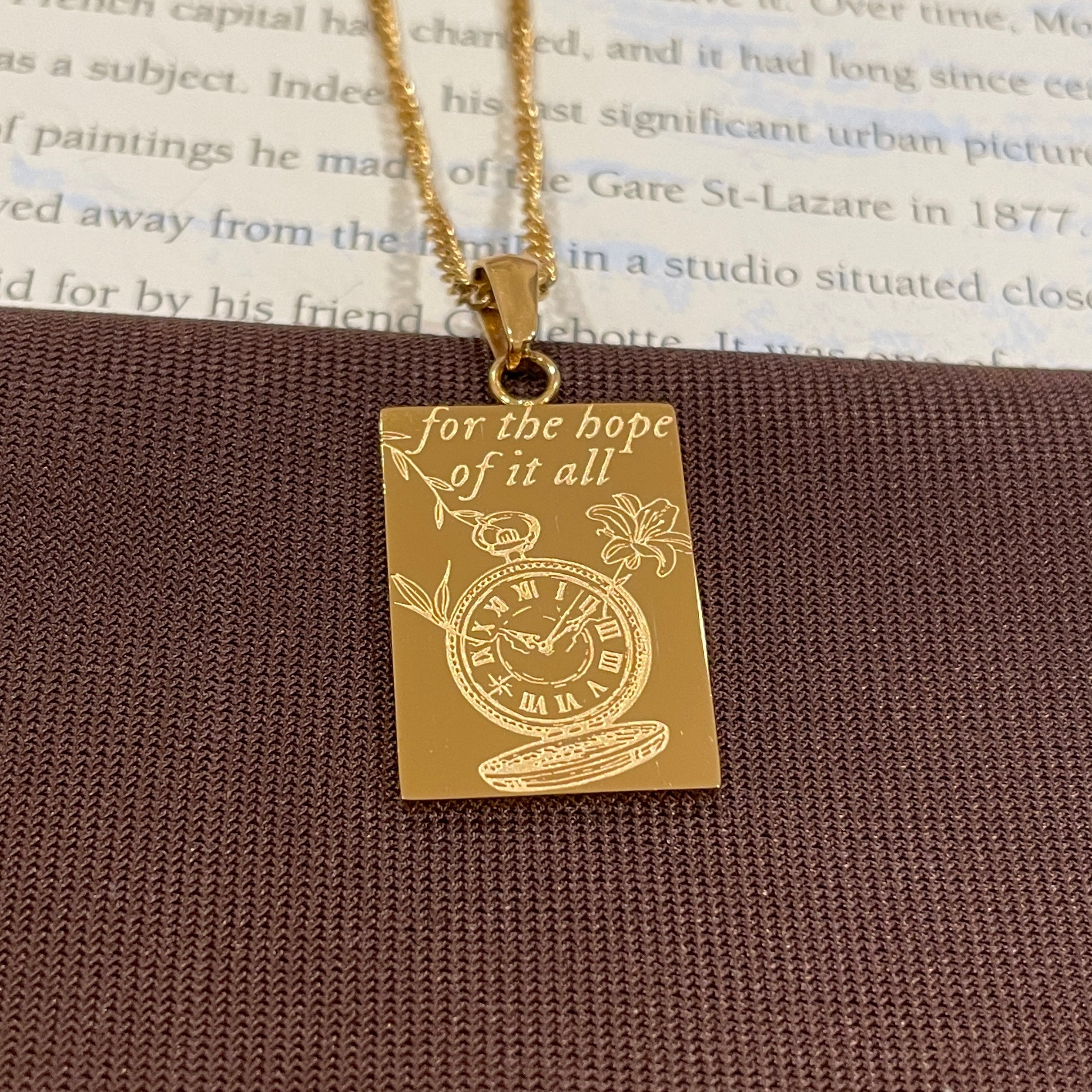 For the Hope Necklace