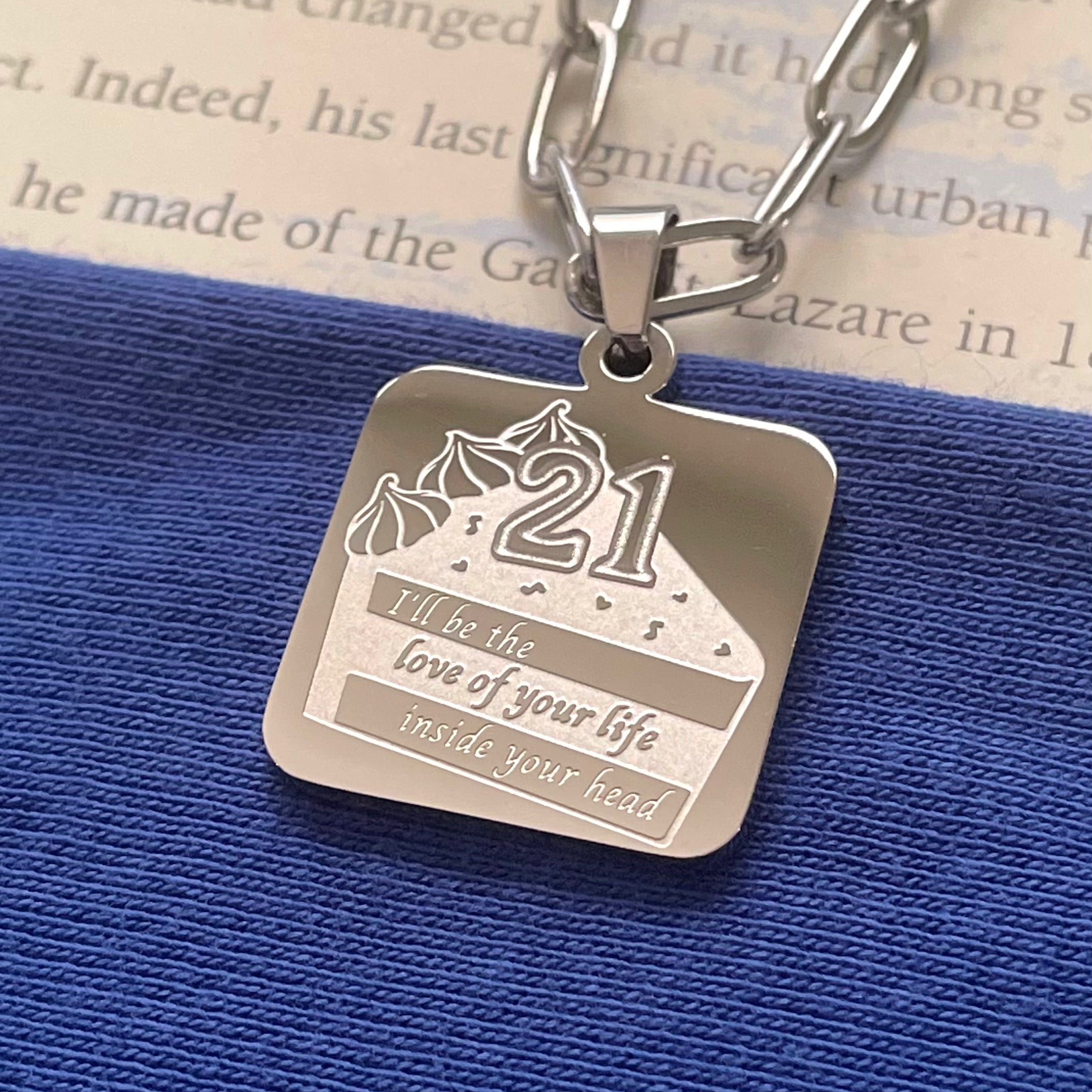 Love of Your Life Cake Necklace