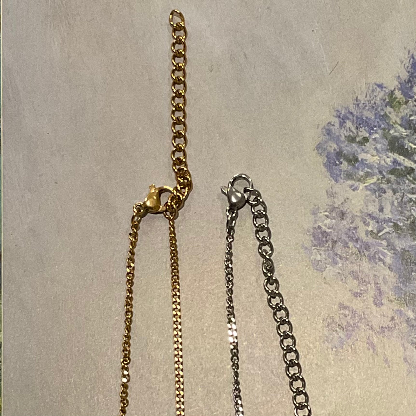 Delicate POV Crystal Necklace