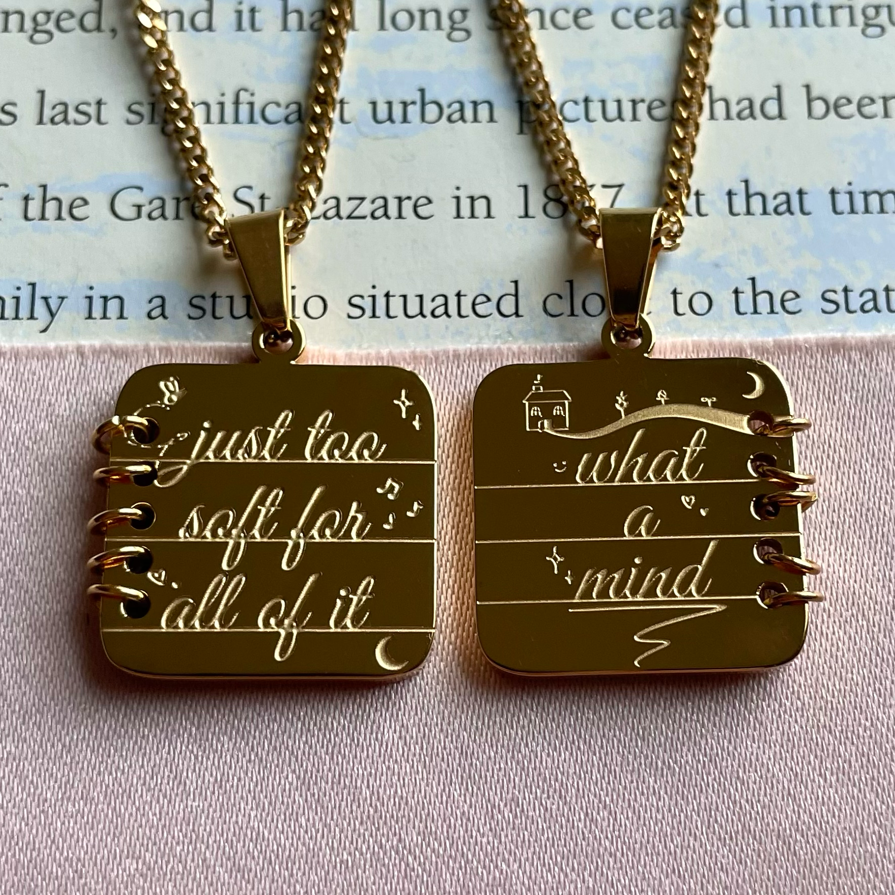 Soft Mind Double-Sided Necklace