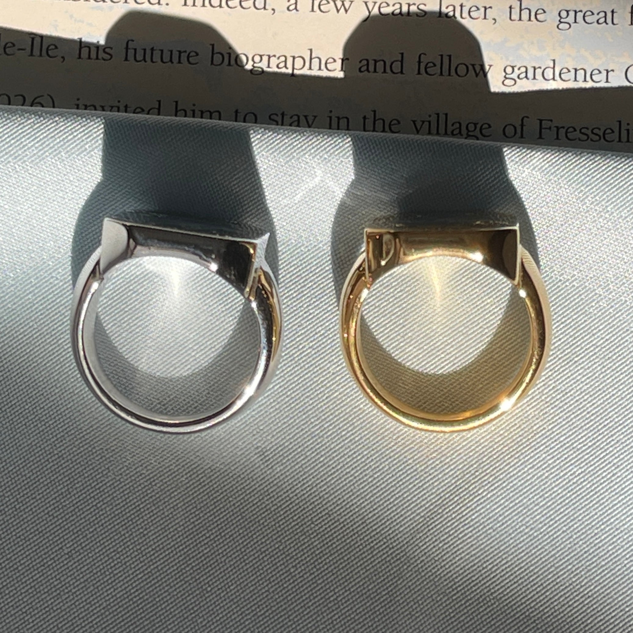Bluebird Signet Ring
