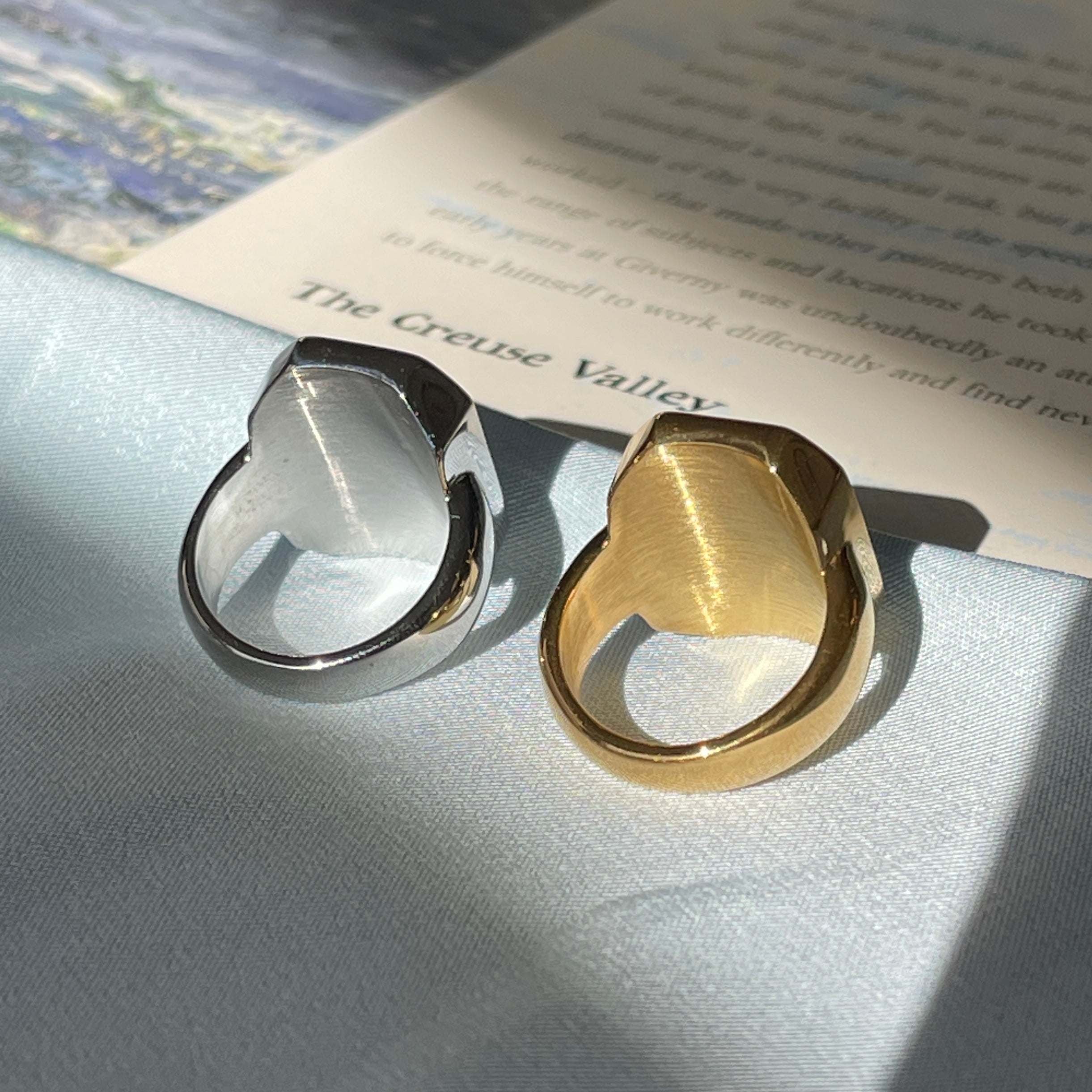 Bluebird Signet Ring