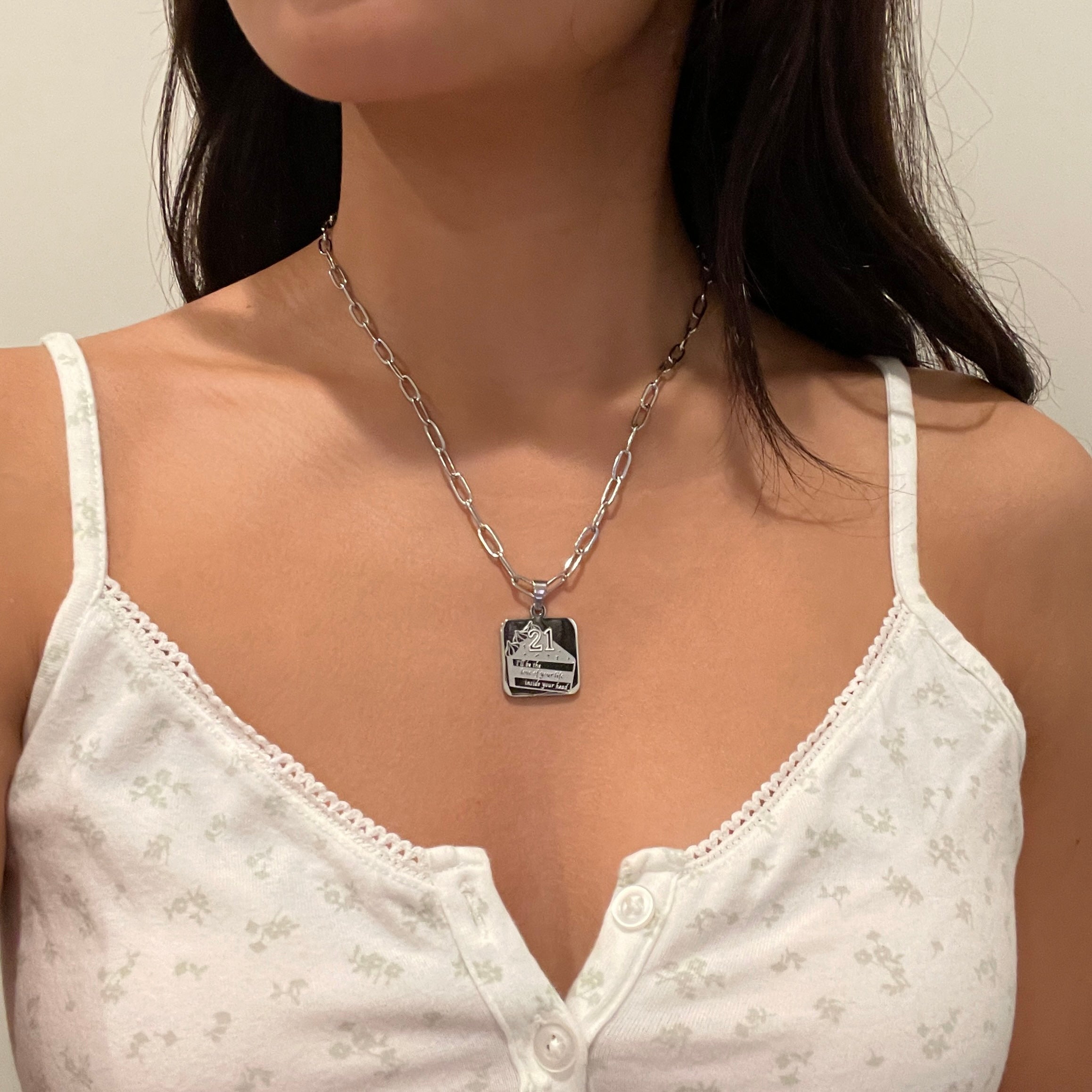 Love of Your Life Cake Necklace