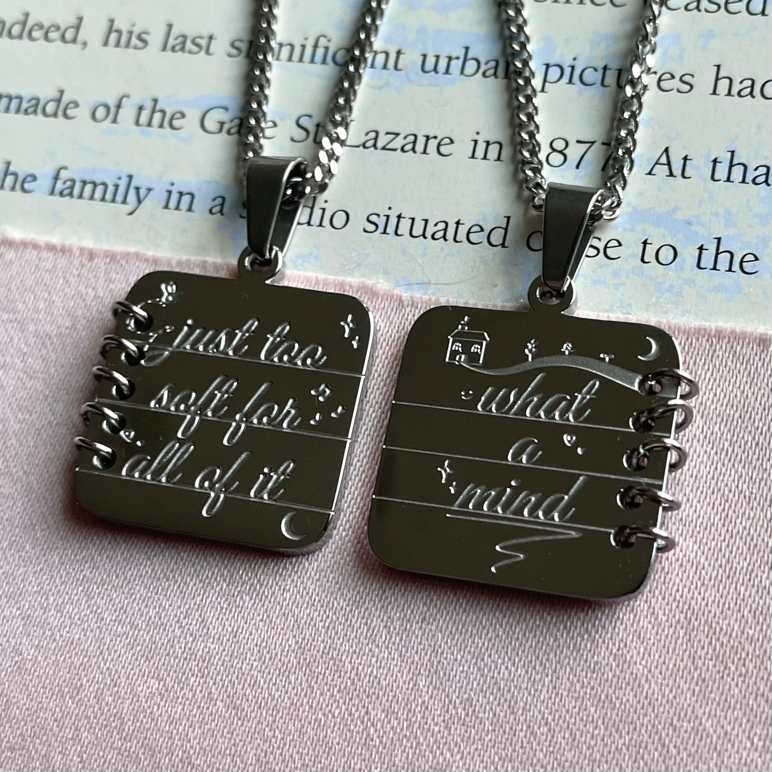 Soft Mind Double-Sided Necklace