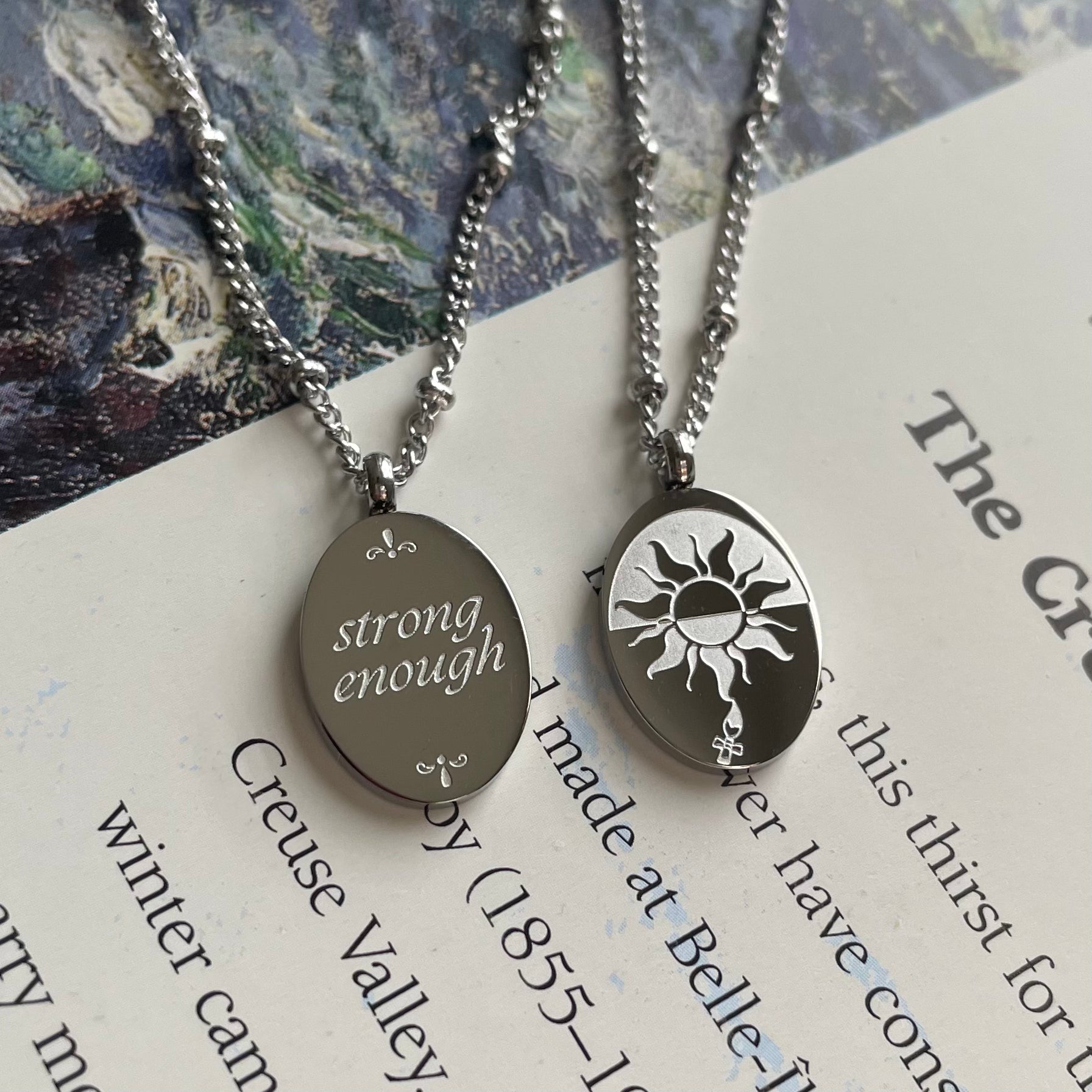 Strong Enough Dainty Necklace