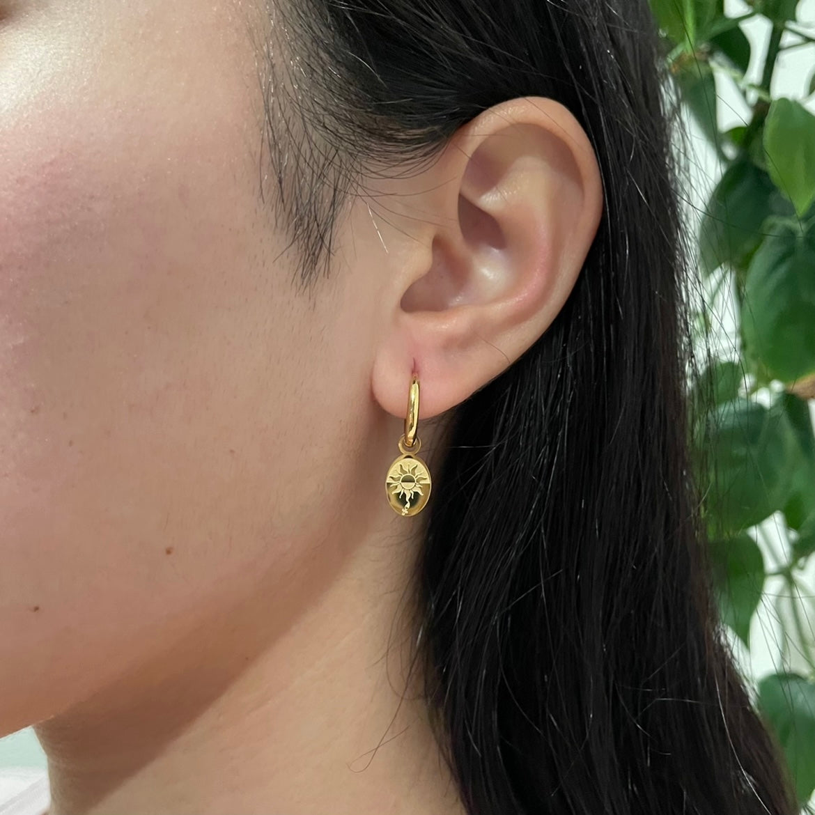 Strong Enough Dainty Mini Hoop Earrings