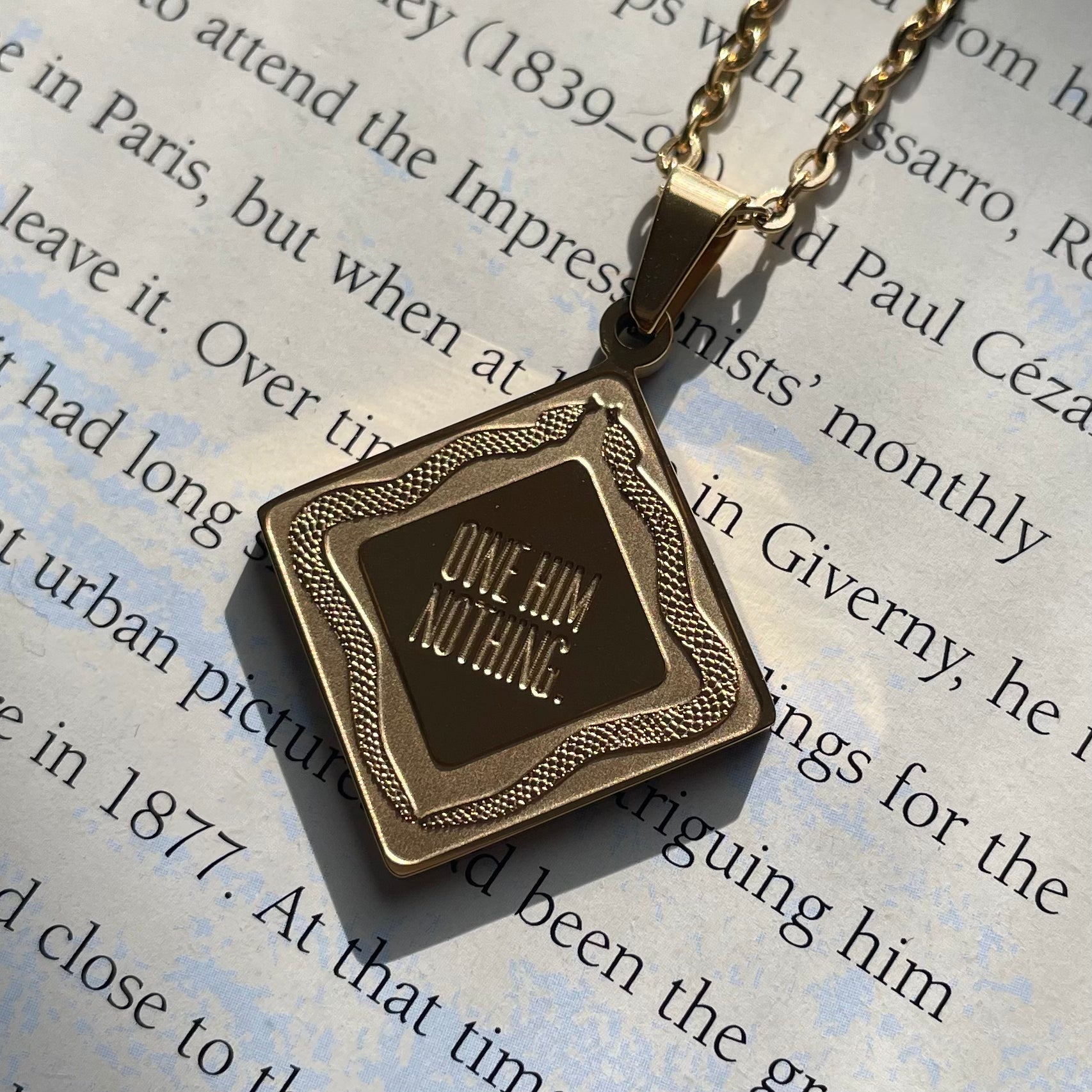 Owe Nothing Necklace