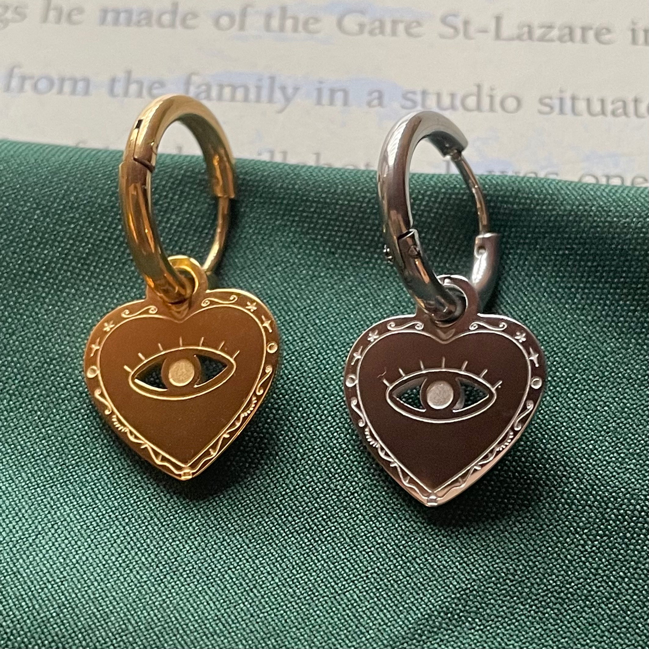 Delicate POV Crystal Earrings