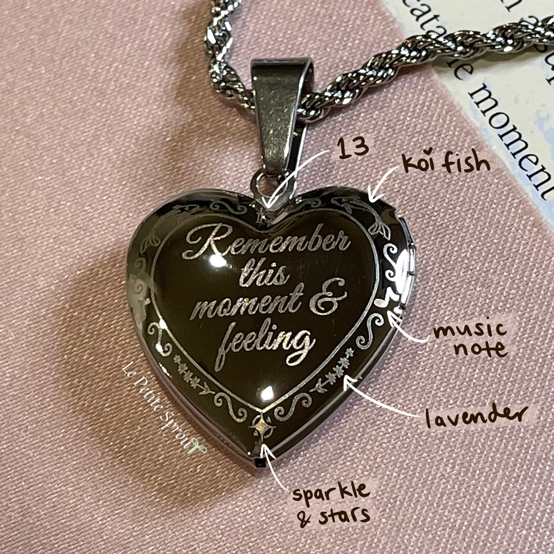 Lovely Memories Heart Locket Necklace