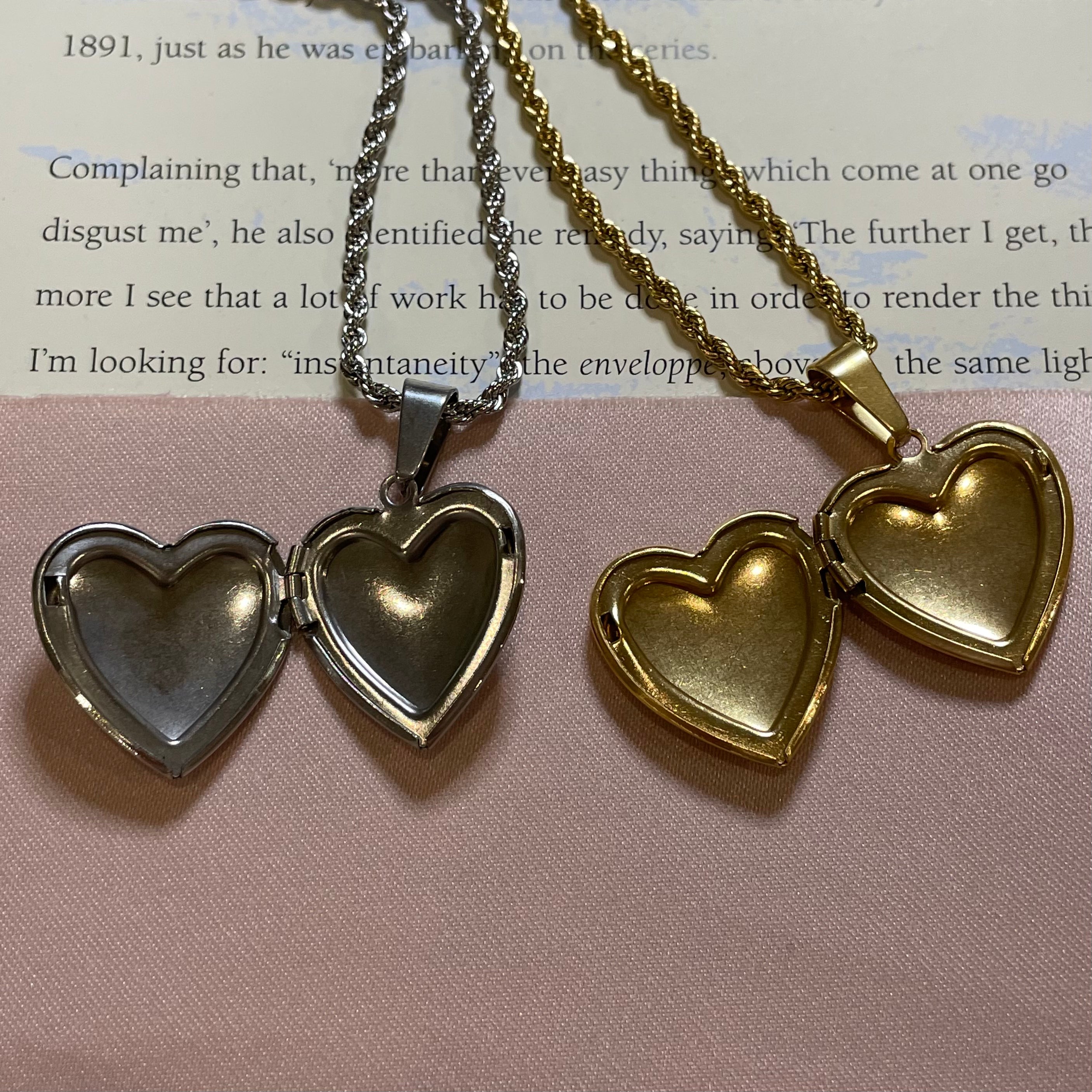 Lovely Memories Heart Locket Necklace