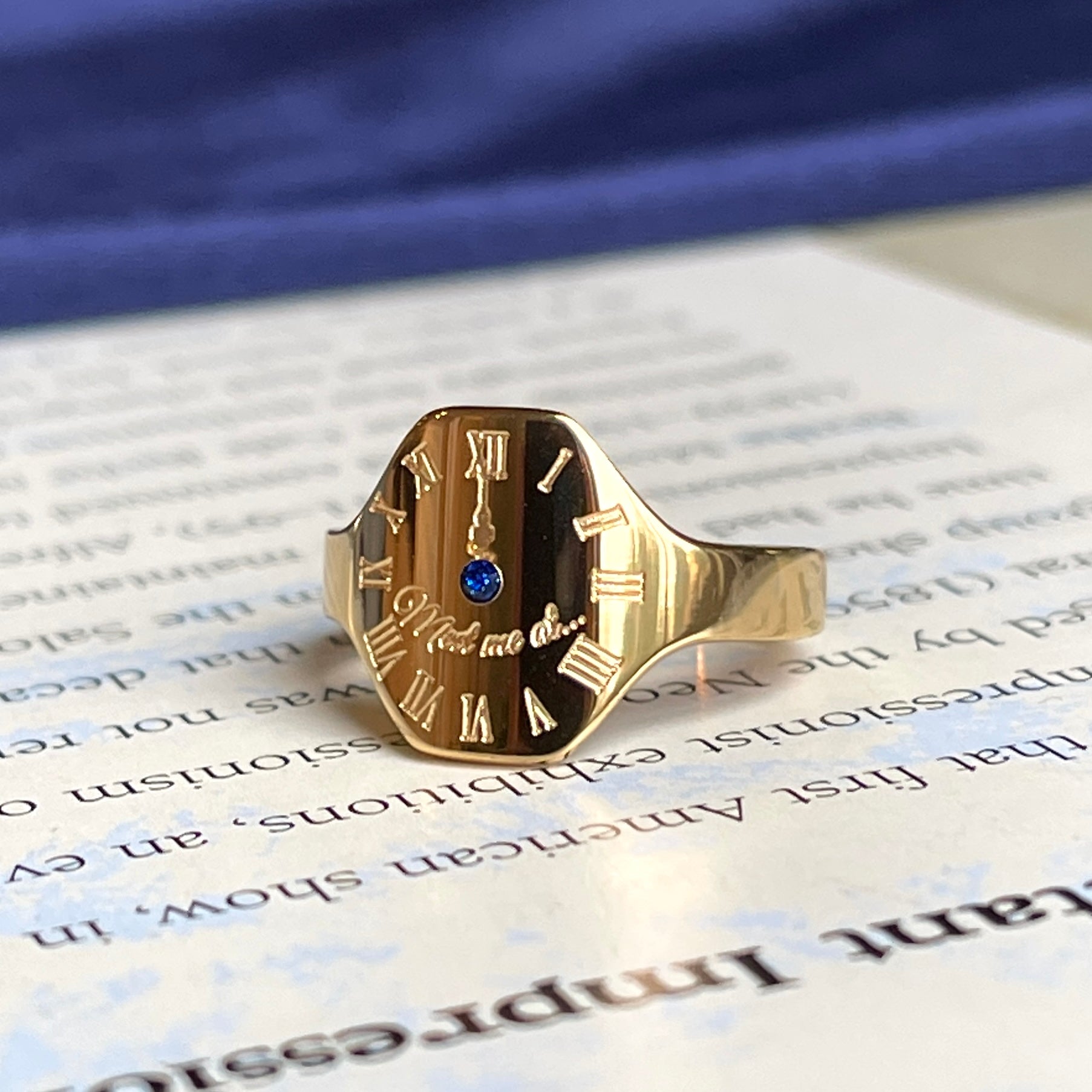Meet Me Crystal Ring