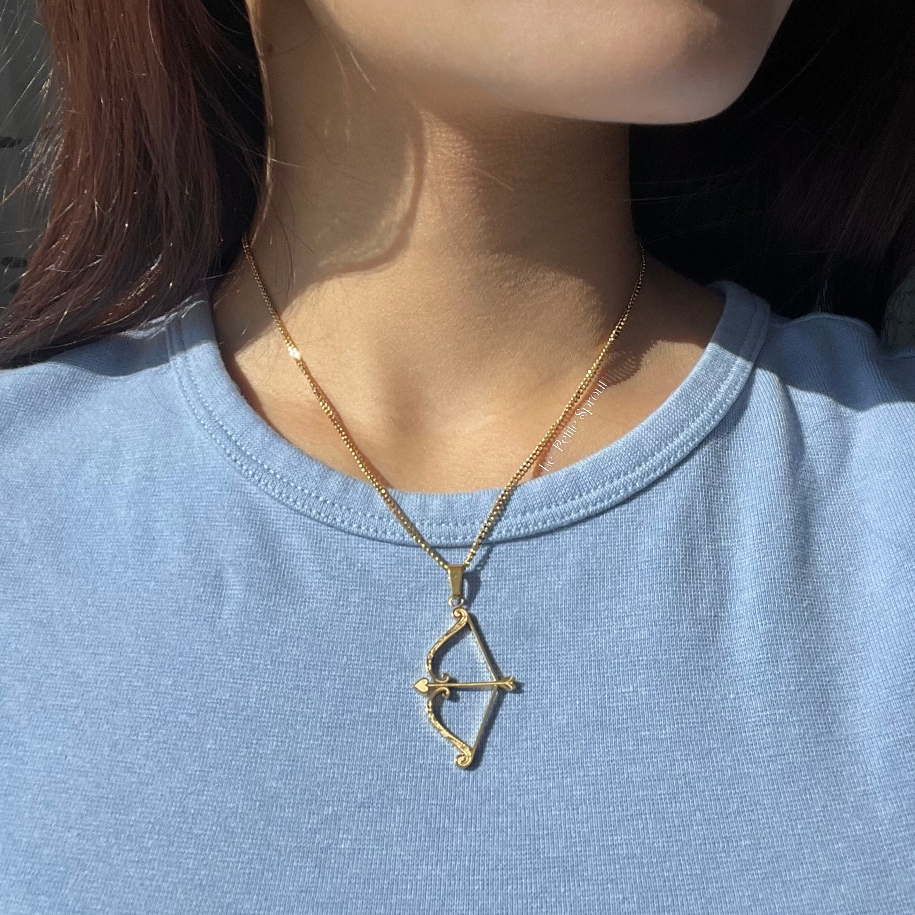 Archer's Love Double-Sided Necklace