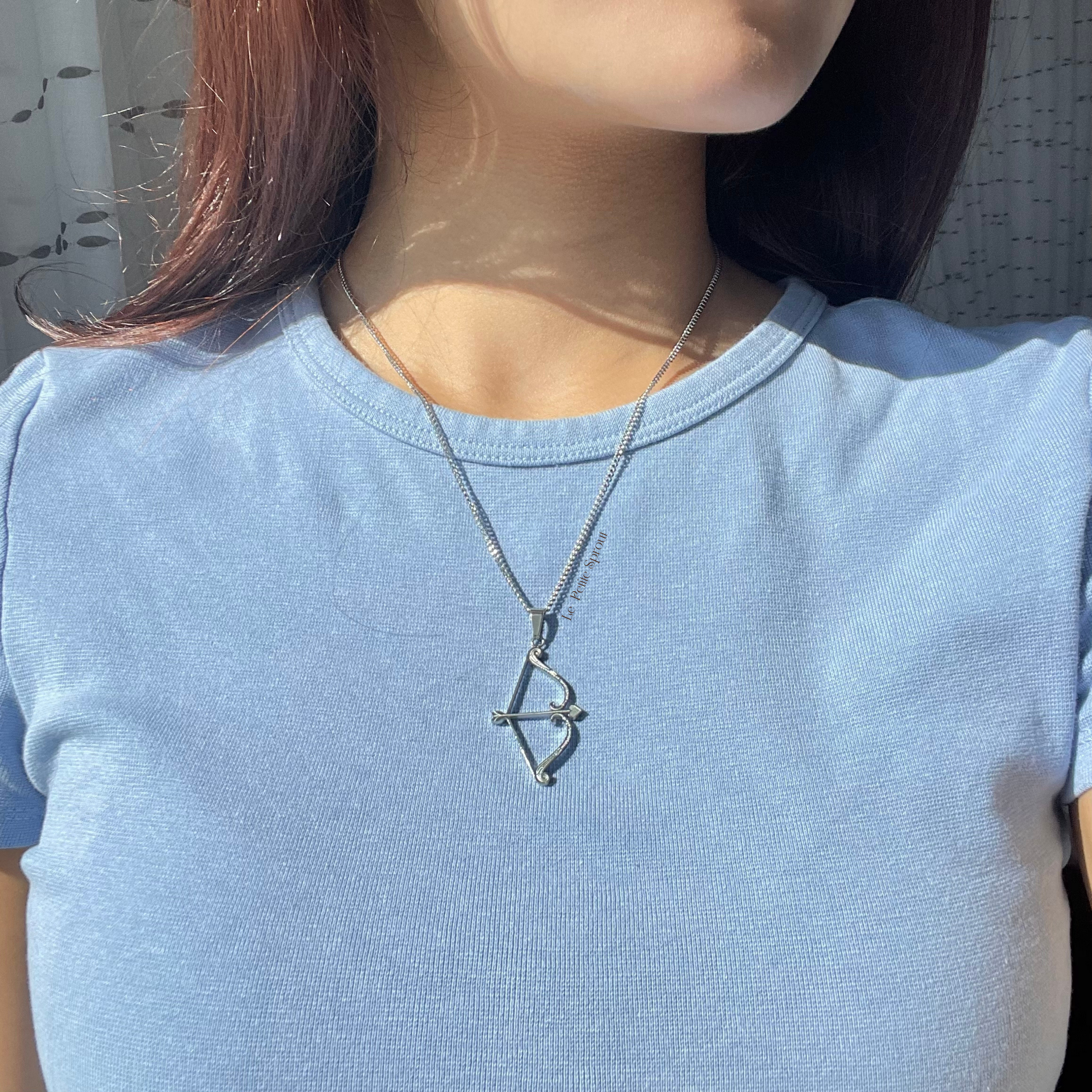 Archer's Love Double-Sided Necklace