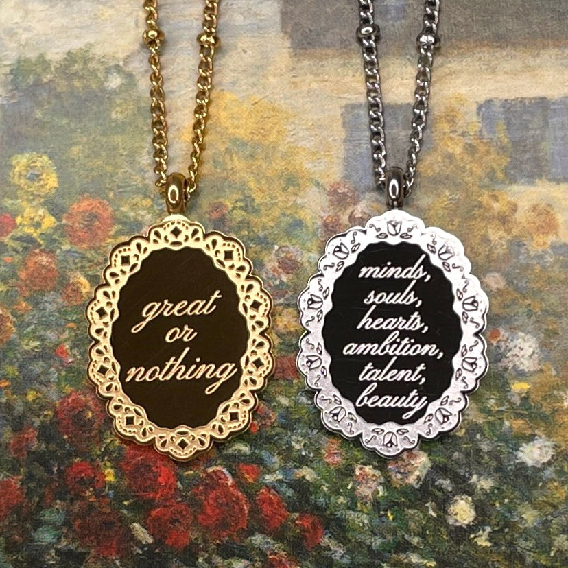 Great Beauty Double-Sided Necklace