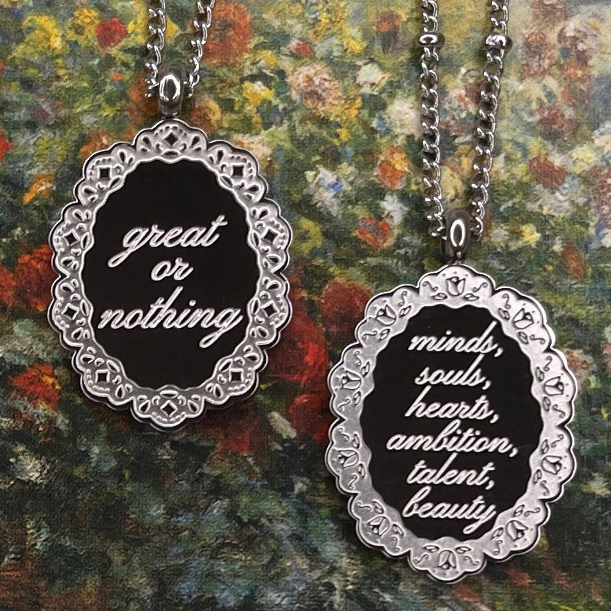 Great Beauty Double-Sided Necklace