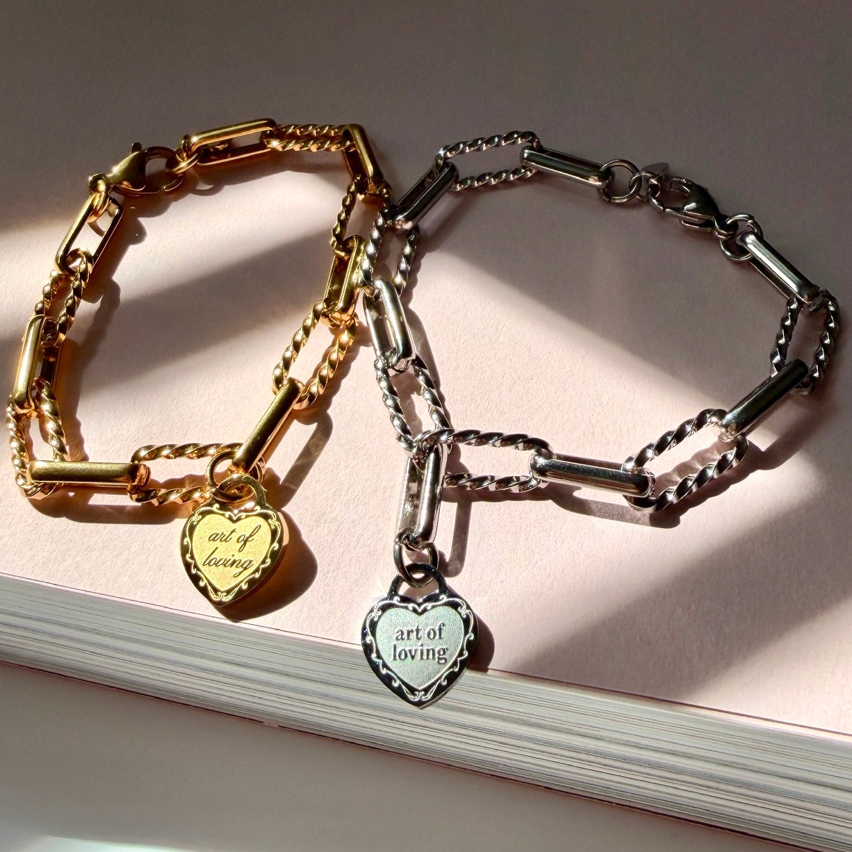 Art of Loving Chain Bracelet
