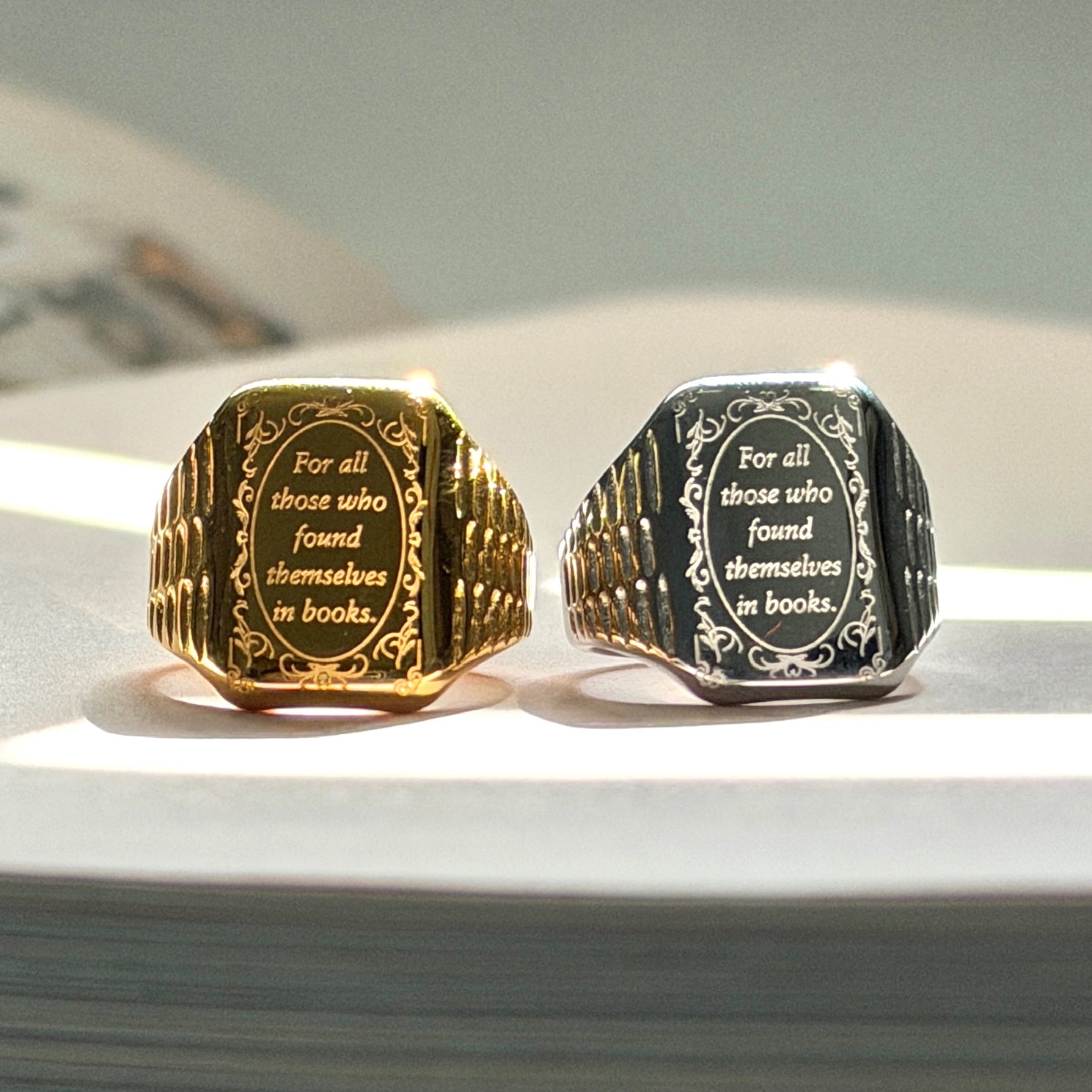 Book Lovers Ring