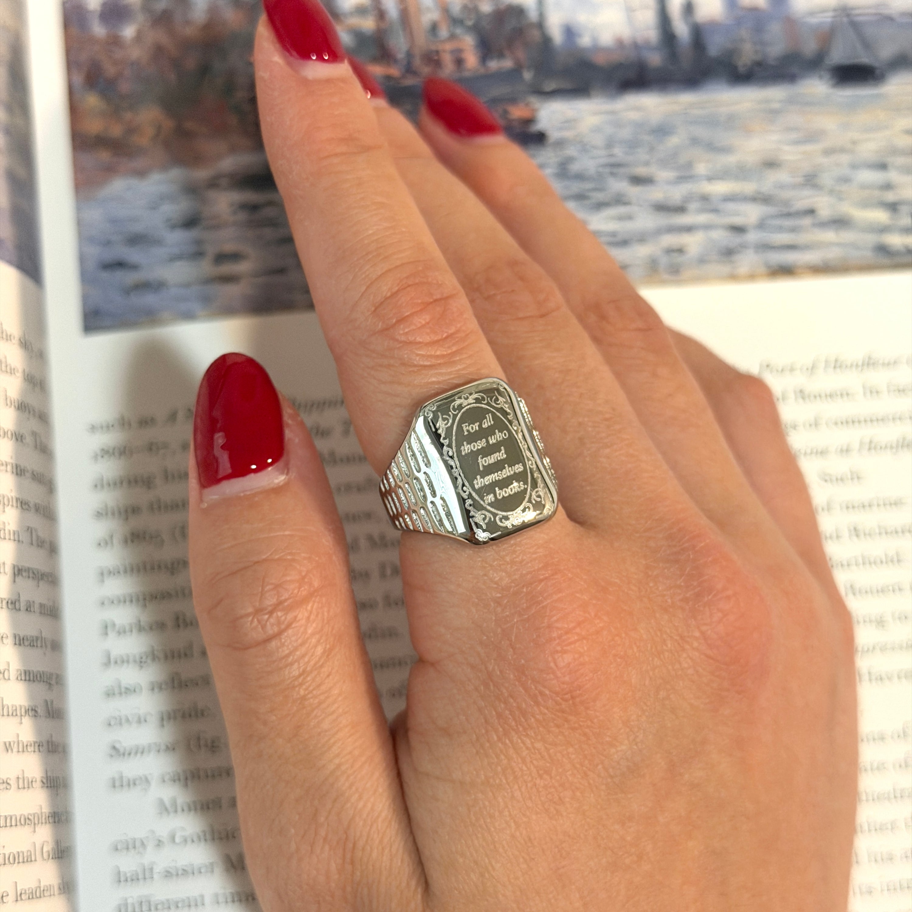 Book Lovers Ring