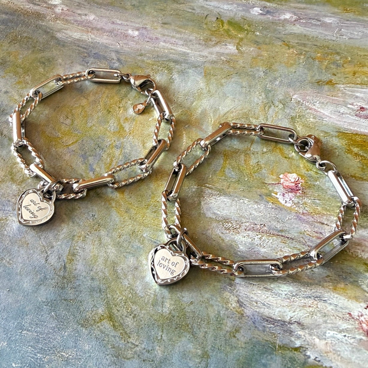 Art of Loving Chain Bracelet
