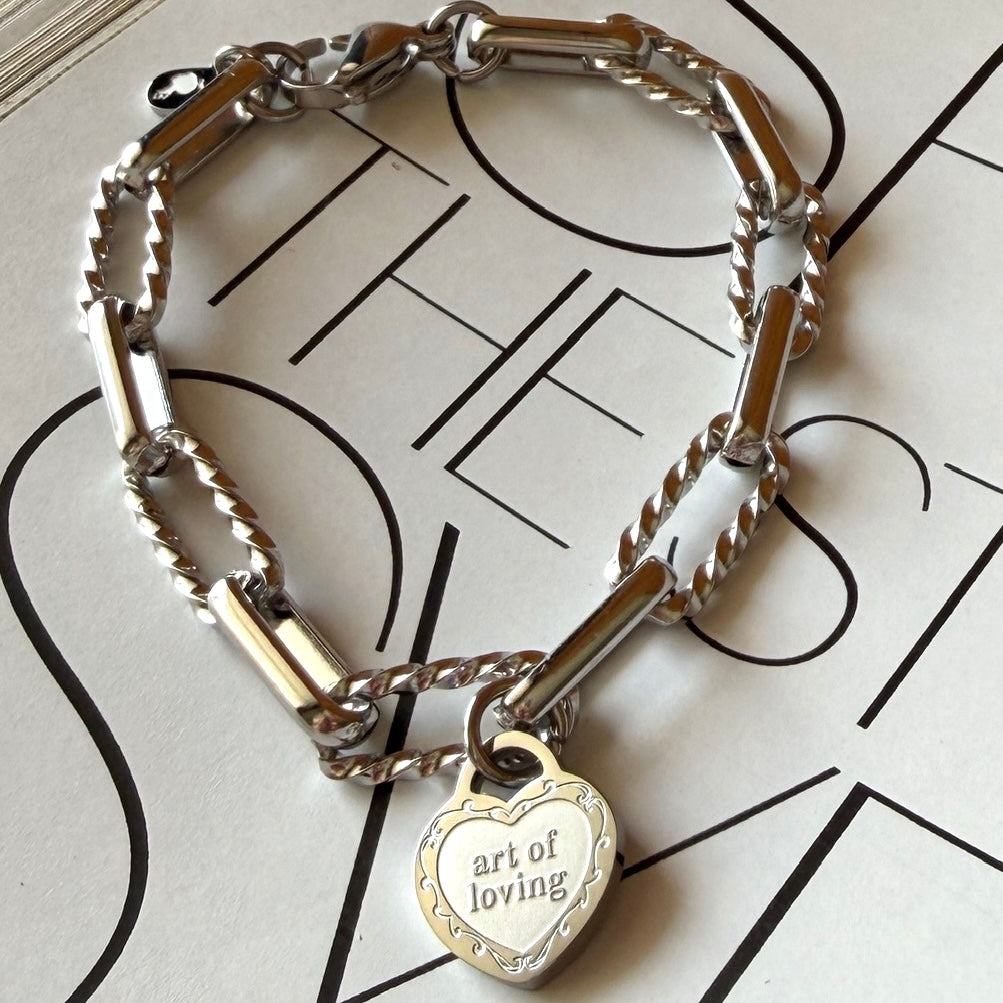 Art of Loving Chain Bracelet